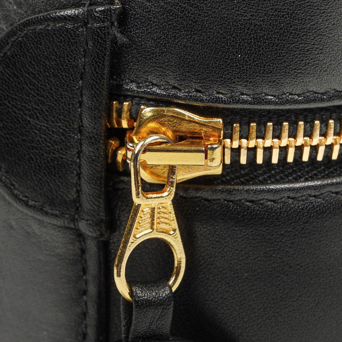 Chanel Black Quilted Lambskin Timeless Cosmetic Case