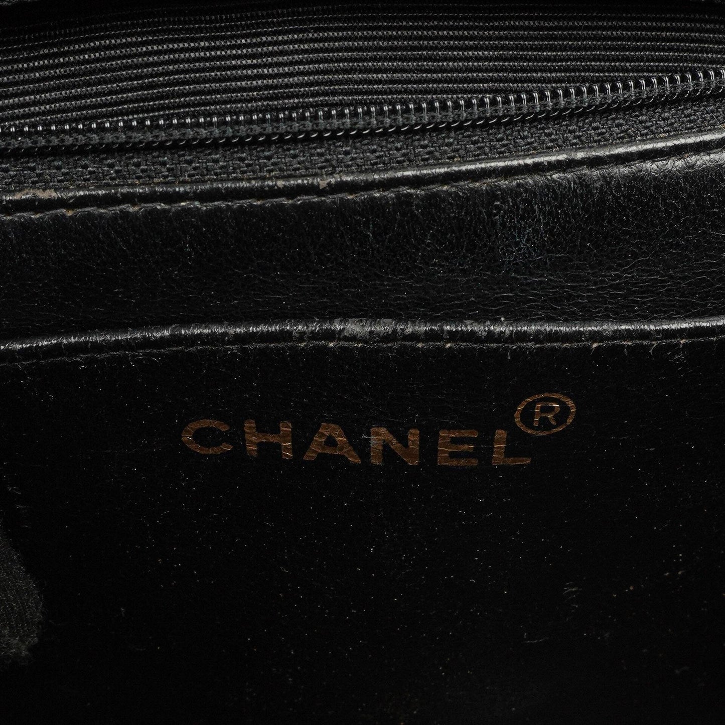 Chanel Black Quilted Patent Leather CC Flap Double Chain Bag