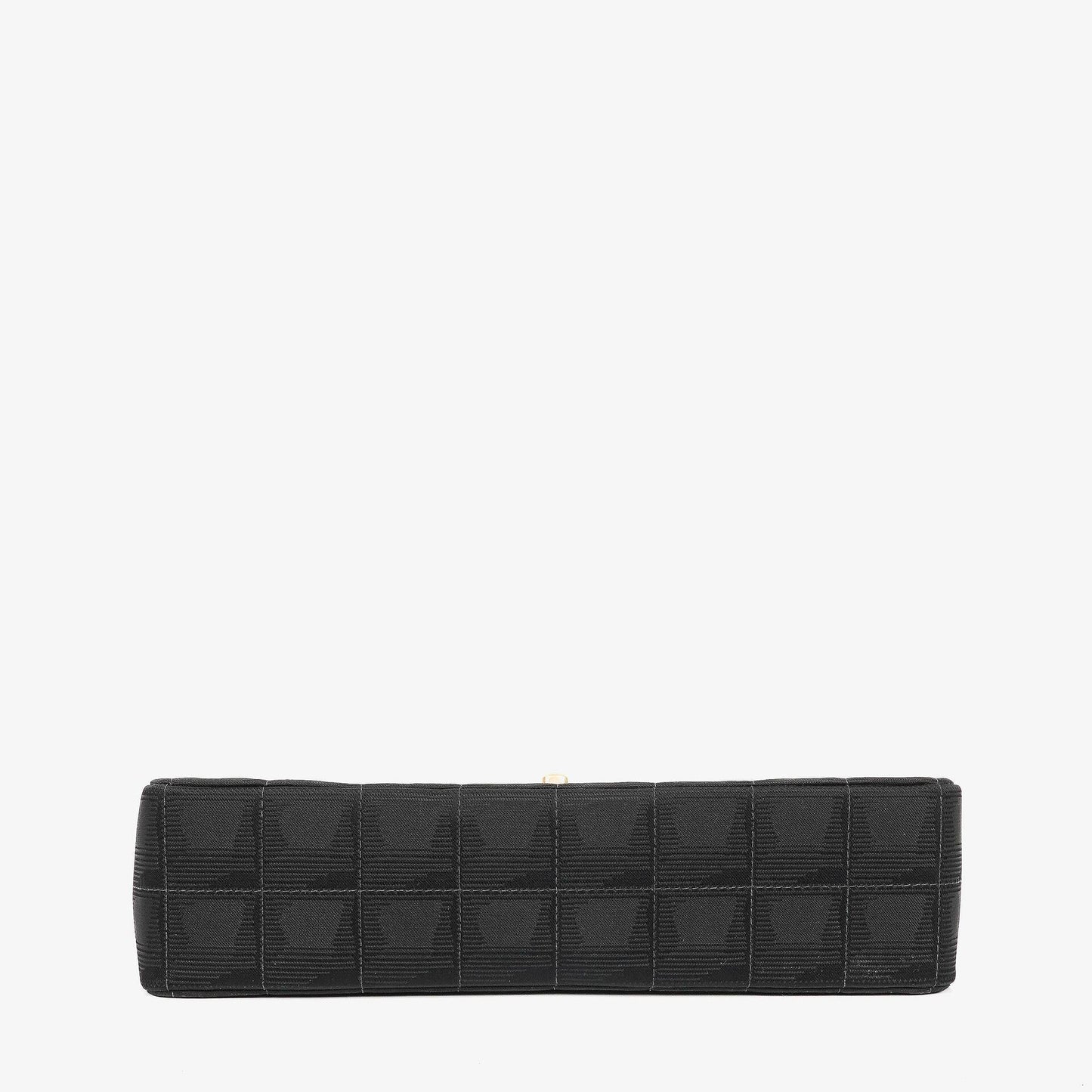 Chanel Black Travel Line Chocolate Bar Single Flap Bag