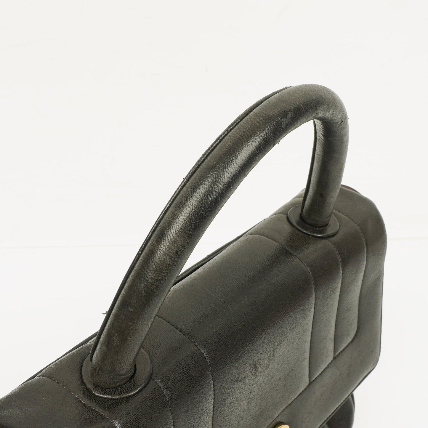 Chanel Black Vertical Quilted Lambskin Kelly Flap Bag