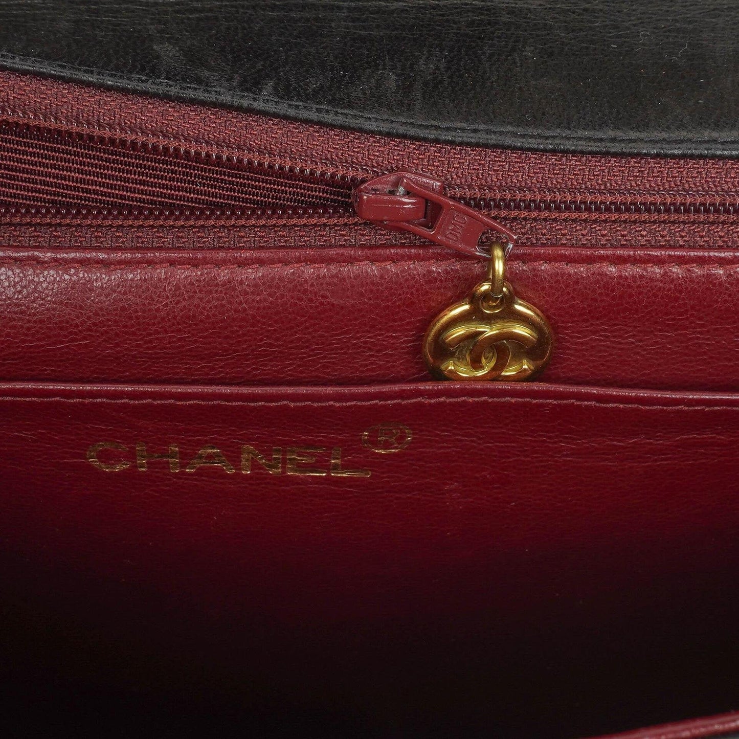 Chanel Black Vertical Quilted Lambskin Kelly Flap Bag