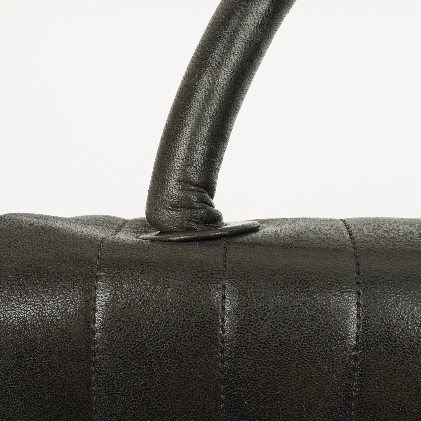 Chanel Black Vertical Quilted Lambskin Kelly Flap Bag