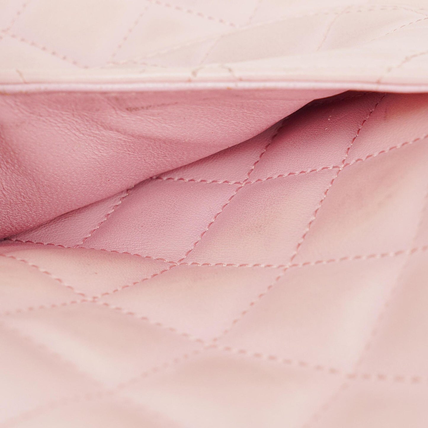 Chanel Cambon Pink Leather Quilted Medium Messenger Bag