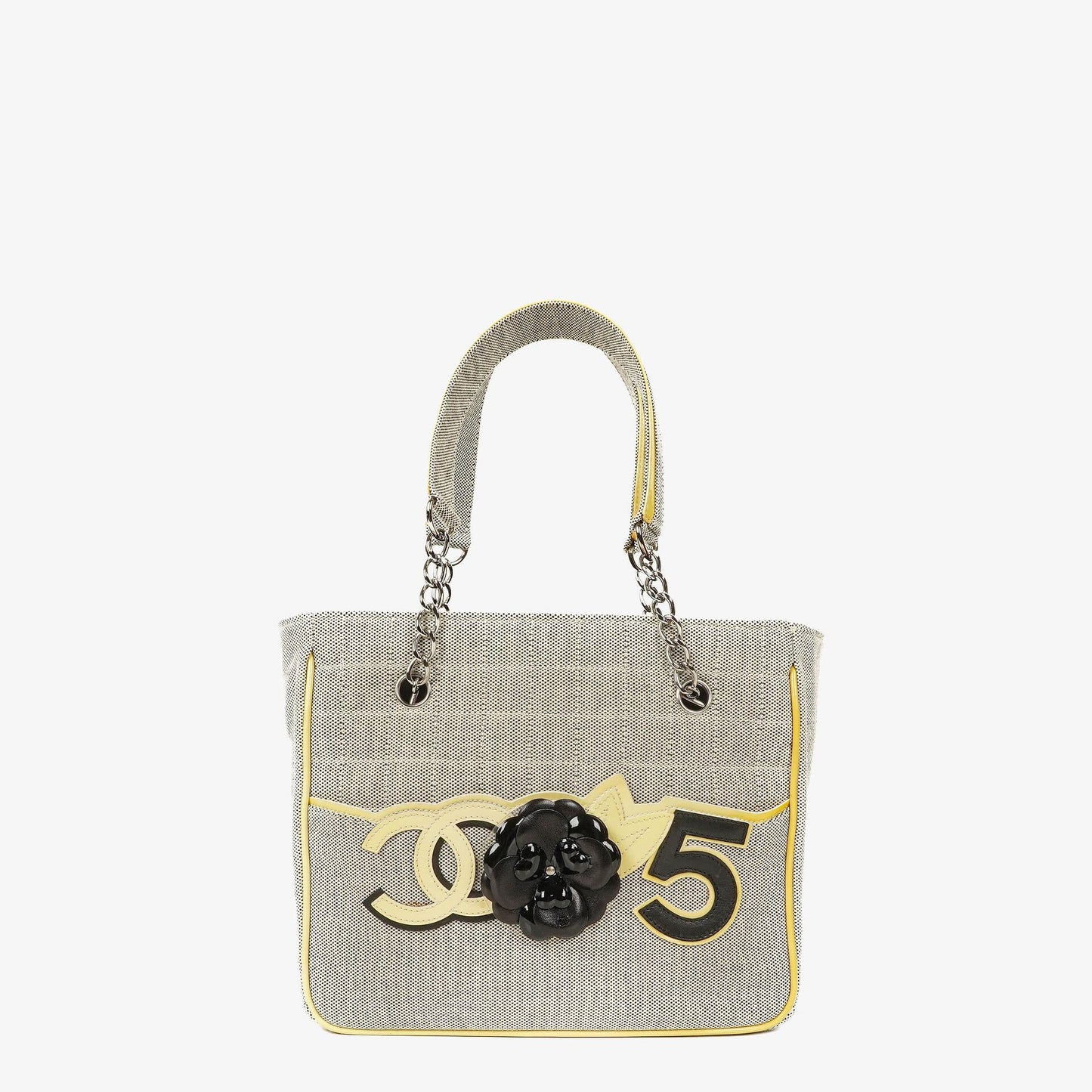 Chanel Camellia N°5 Chocolate Bar Tote Bag