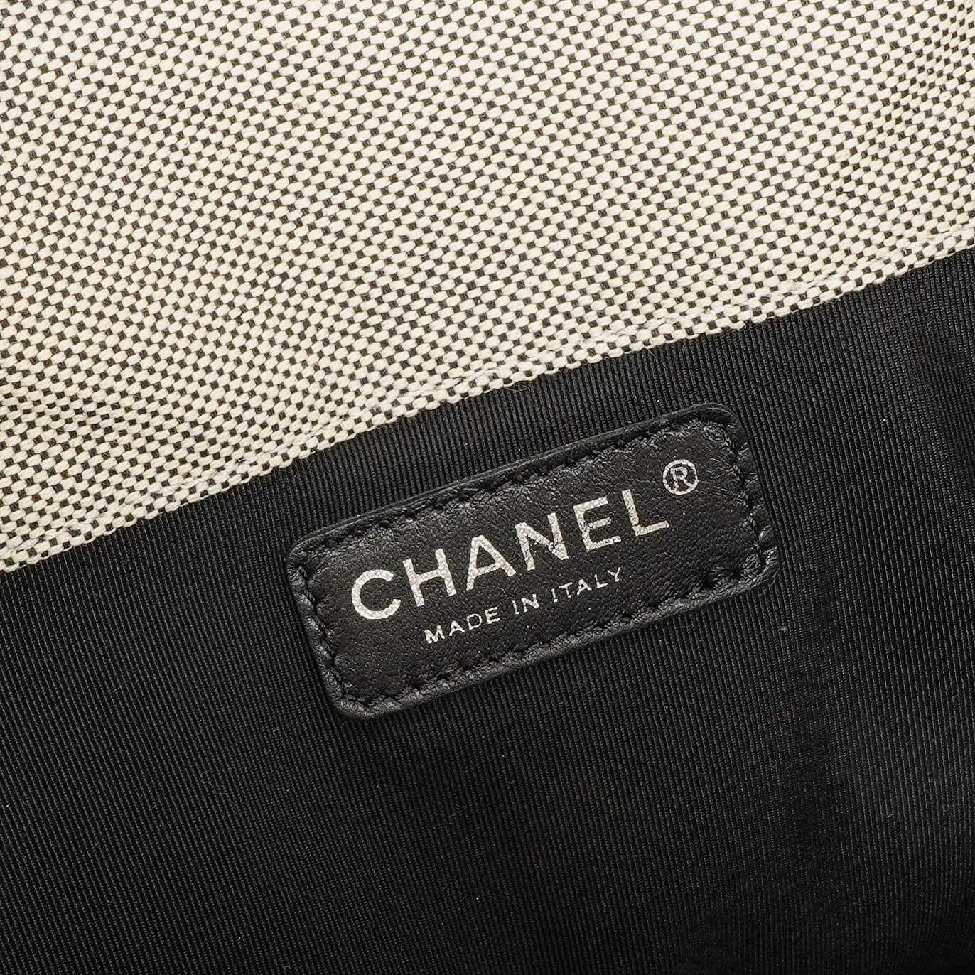 Chanel Camellia N°5 Chocolate Bar Tote Bag