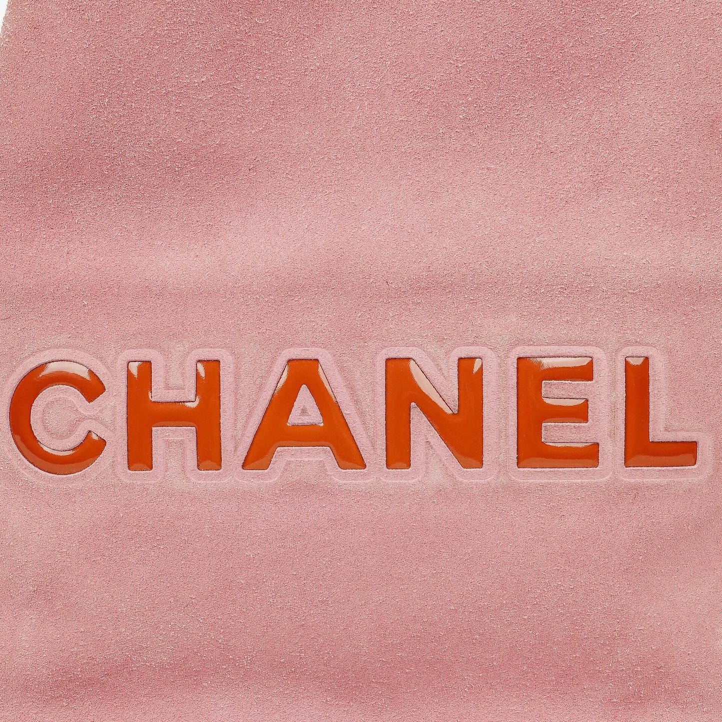 Chanel Camellia Pink Suede And Patent Leather Tote Bag
