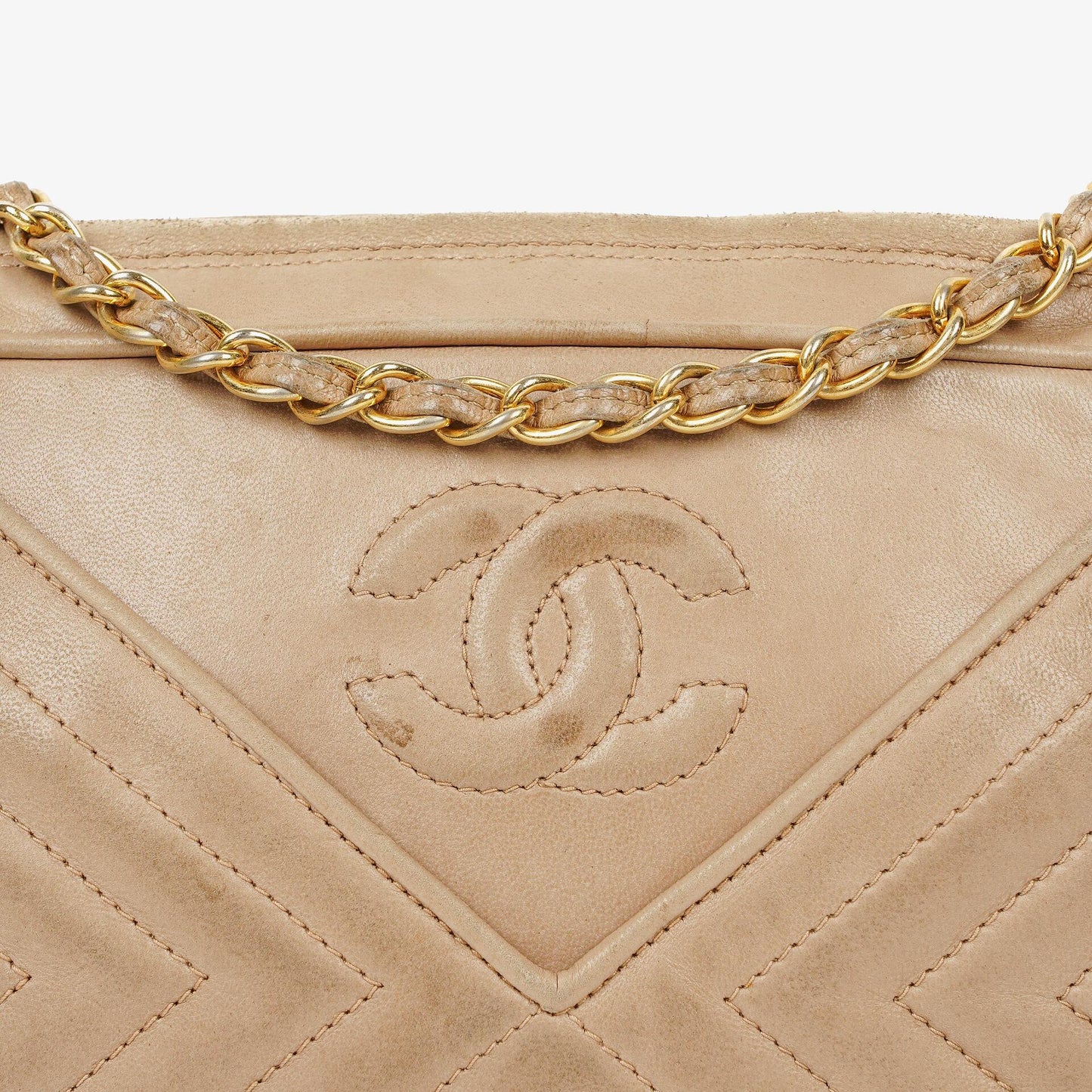 Chanel Camera Tassel Leather Crossbody Bag