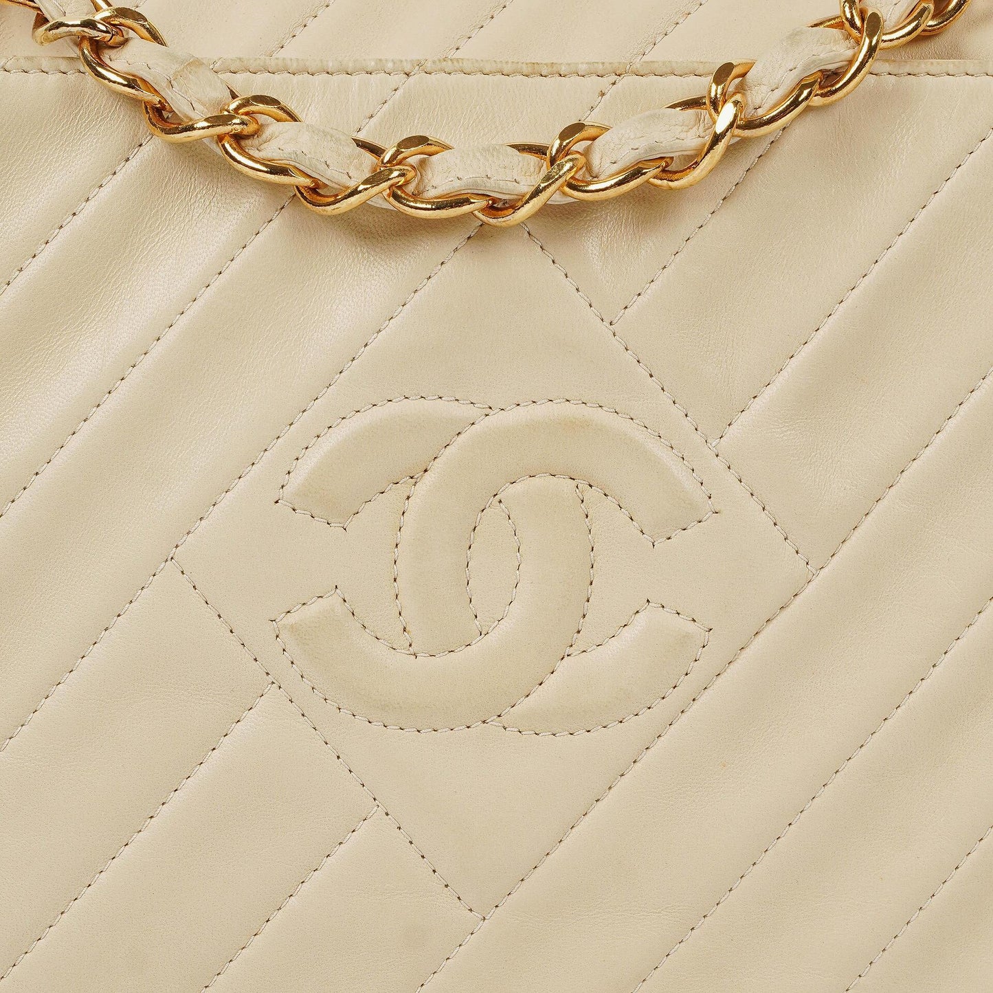 Chanel Camera Tassel Leather Front Pocket Crossbody Bag
