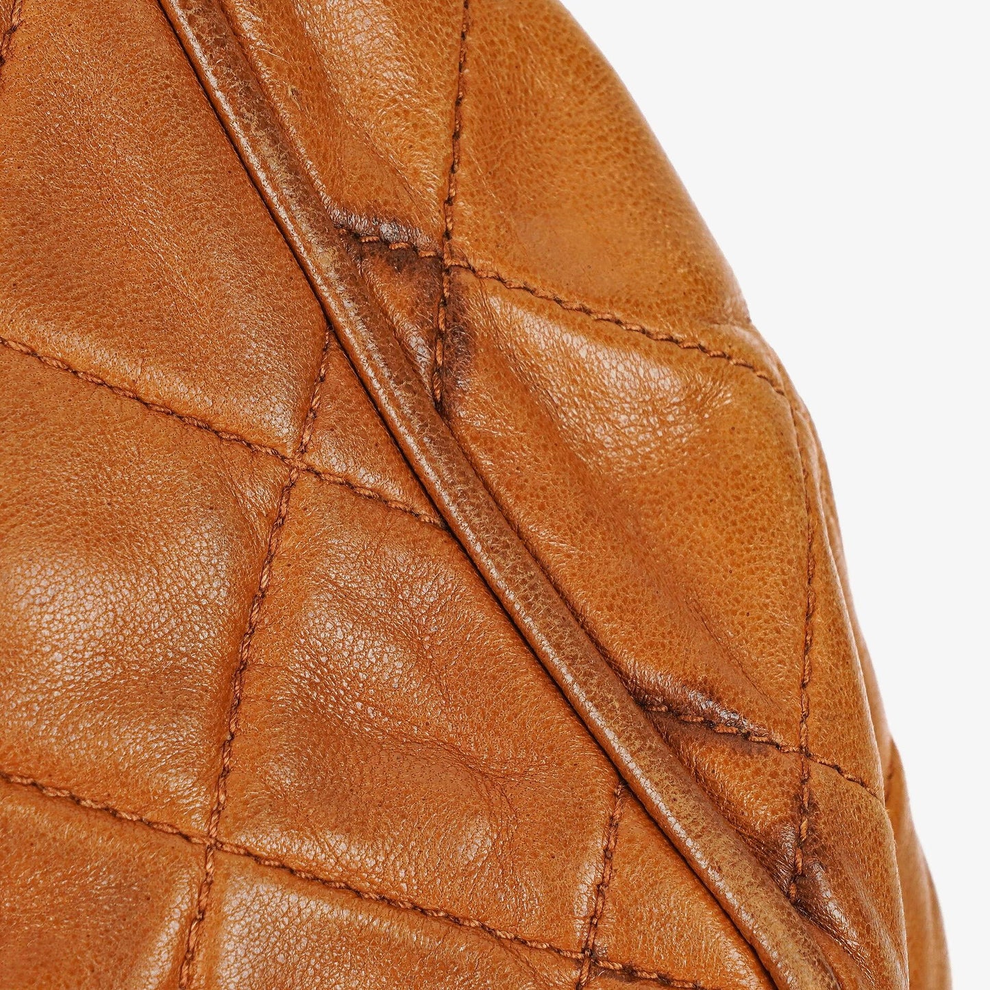 Chanel Camera Tassel Small Brown Quilted Lambskin CC Front Pocket