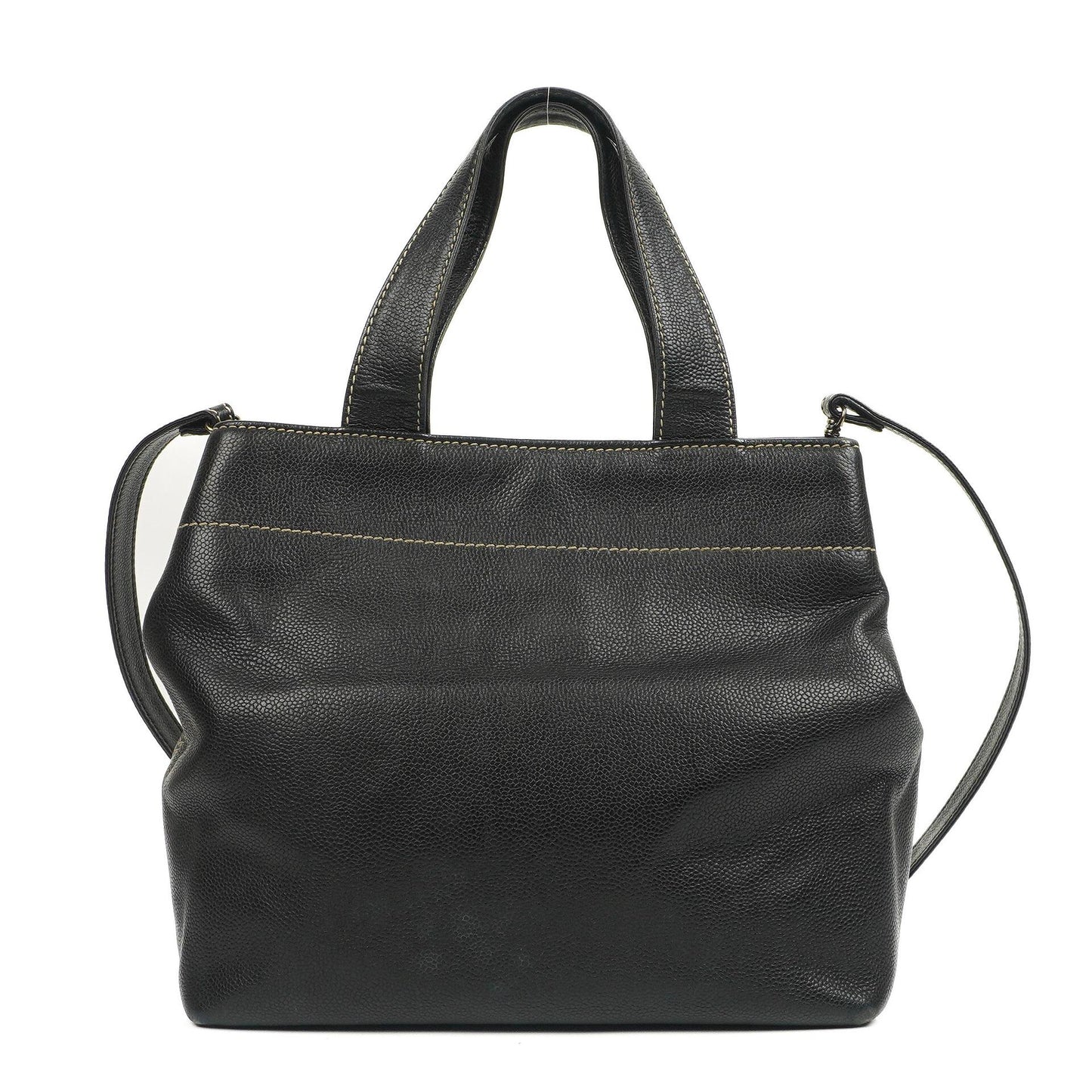 Chanel Caviar CC Black Tote Bag, 2000 - 2002