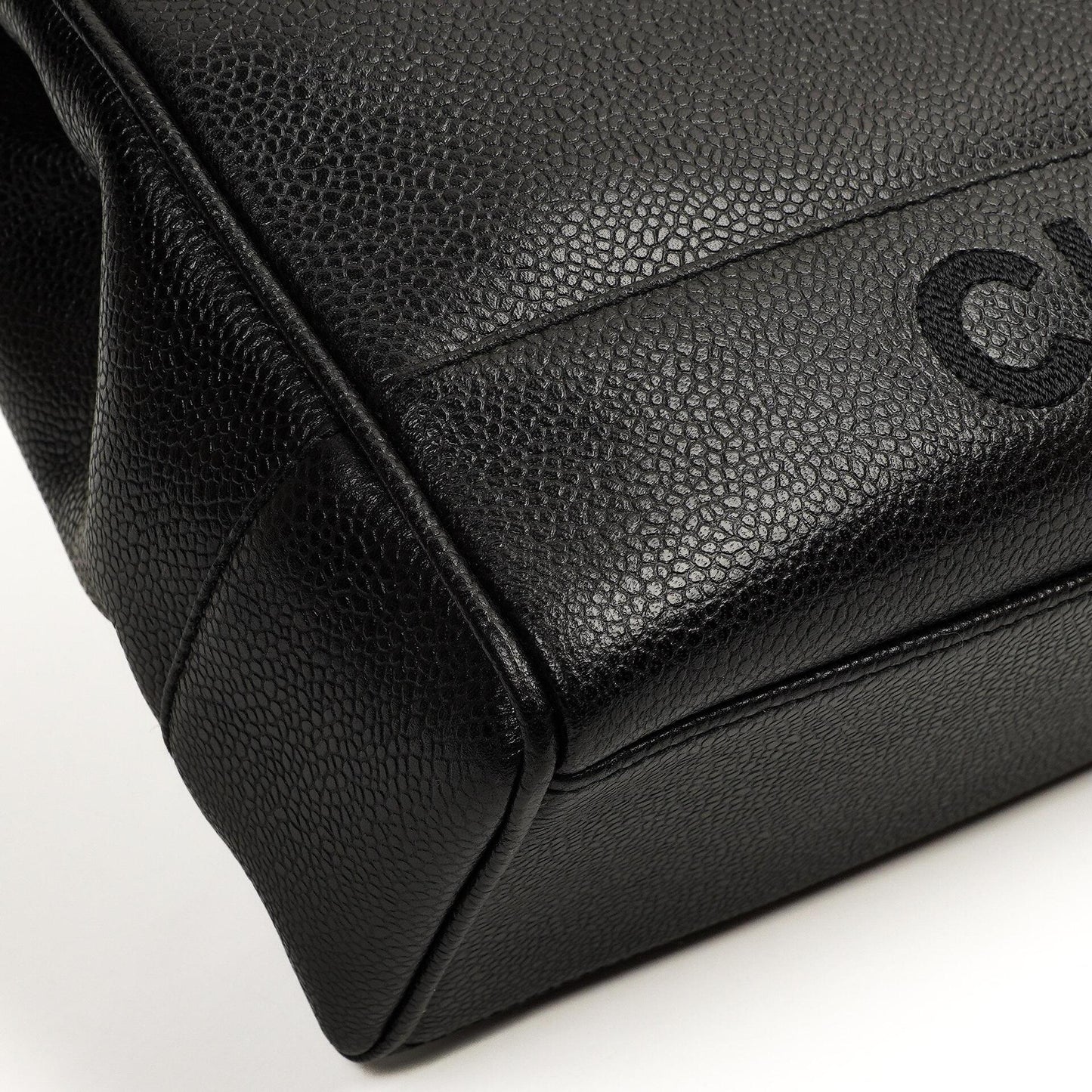 Chanel Caviar CC Flap Shoulder Bag, 24K Gold-Plated Hardware