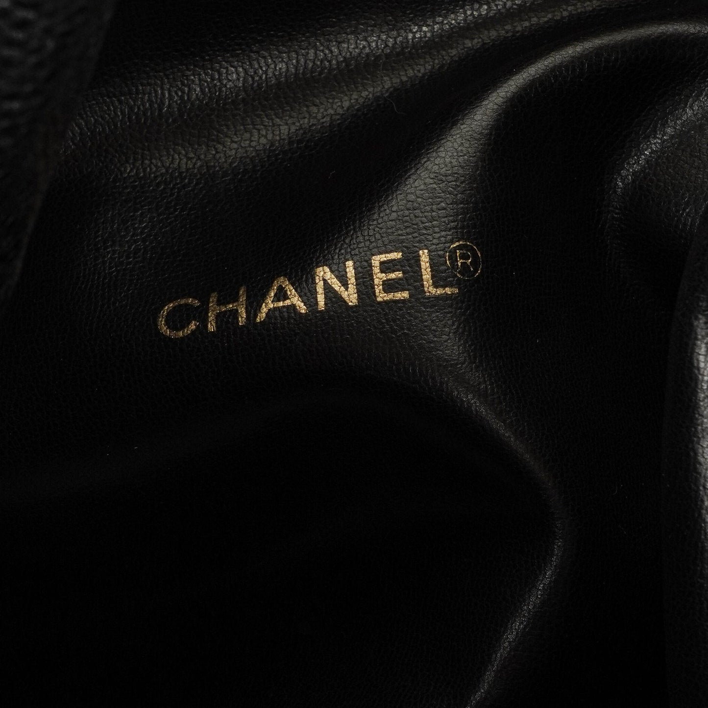 Chanel Caviar Quilted Drawstring Backpack