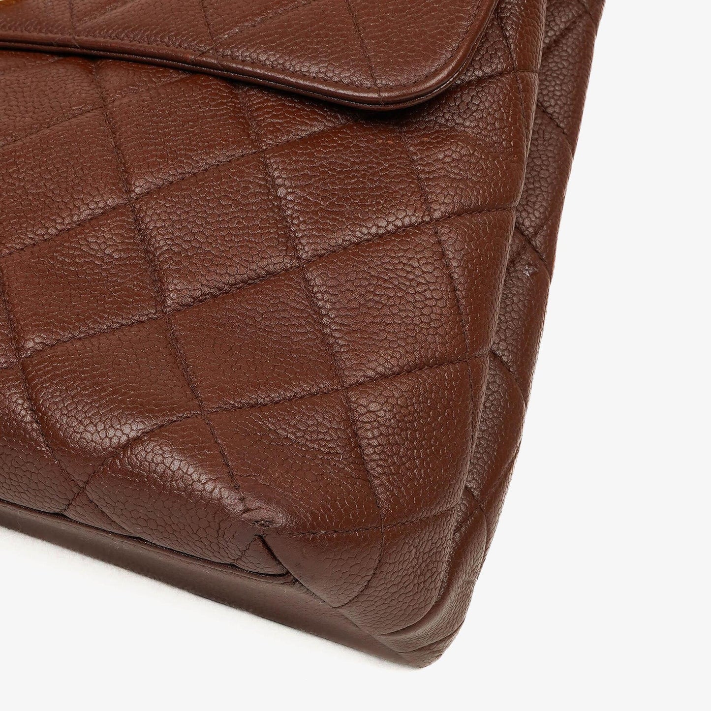 Chanel Caviar Quilted Jumbo Kelly Flap Bag