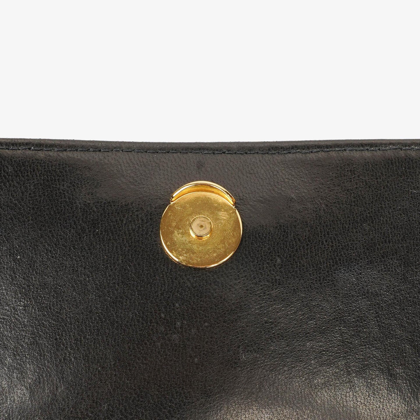Chanel CC Black Quilted Lambskin Crossbody Messenger Bag
