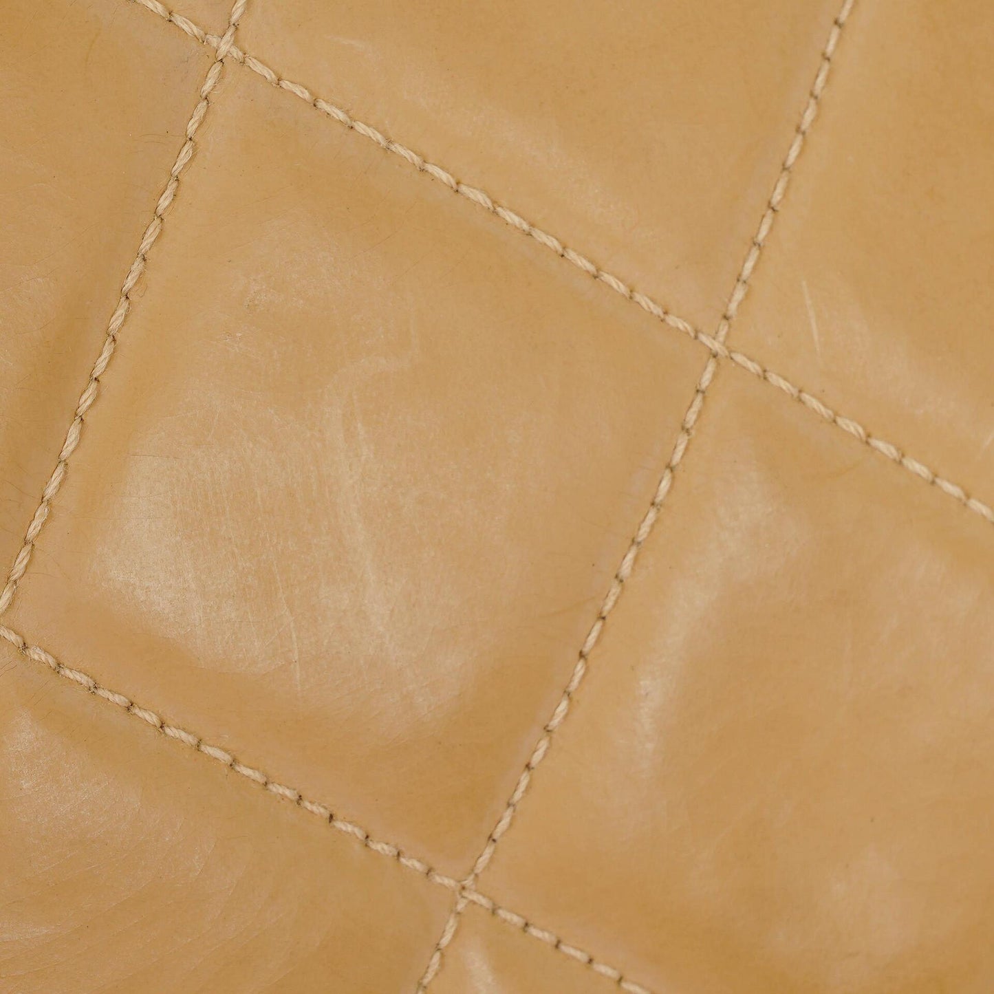 Chanel CC Maxi Logo Beige Briefcase