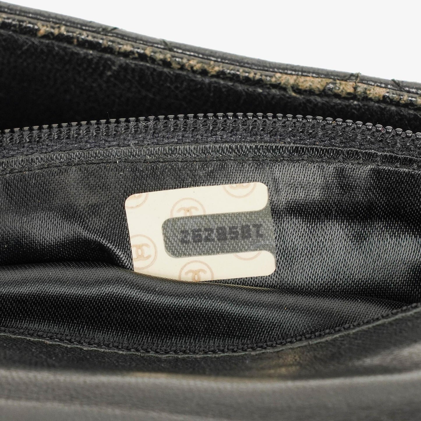 Chanel CC Tassel Quilted Black Leather Shoulder Bag