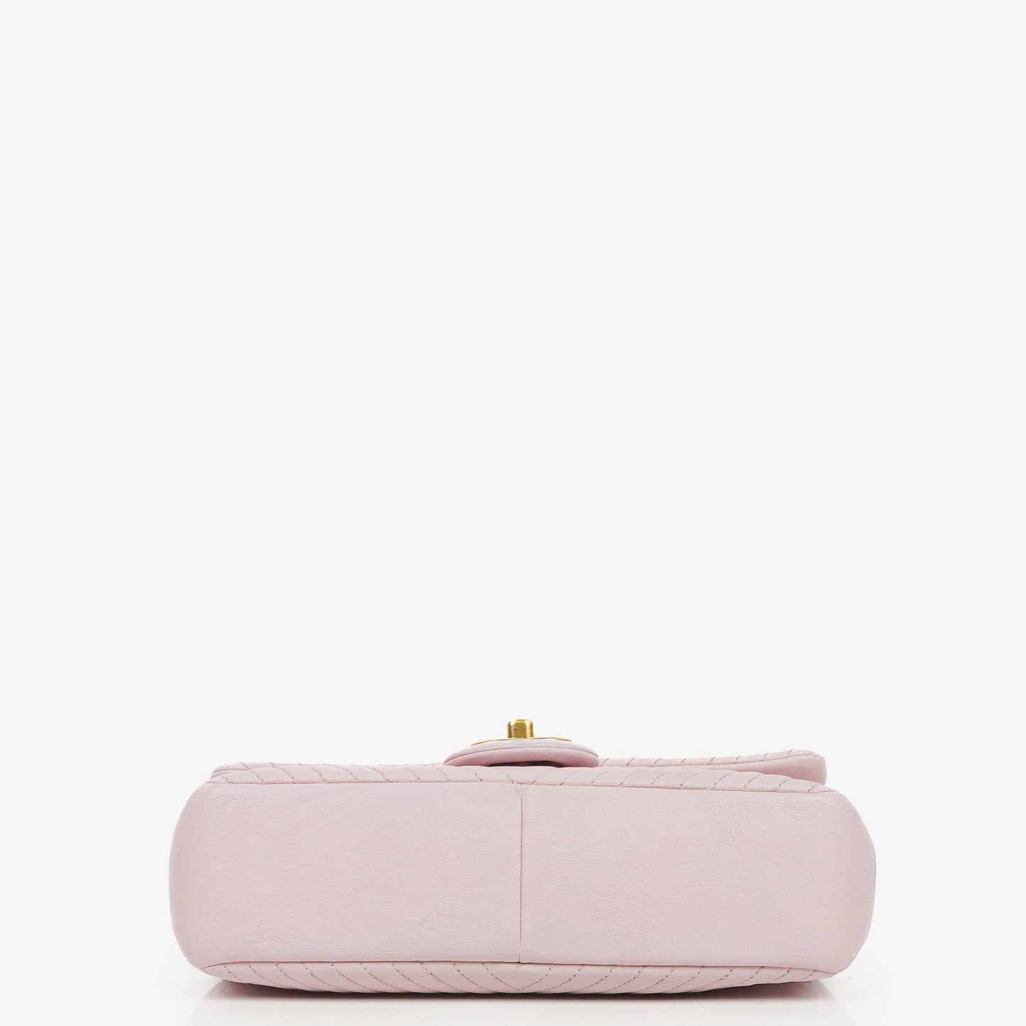 Chanel Chevron Leather Small Classic Flap Bag