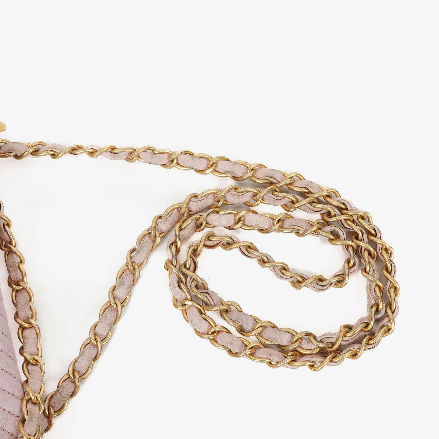 Chanel Chevron Leather Small Classic Flap Bag