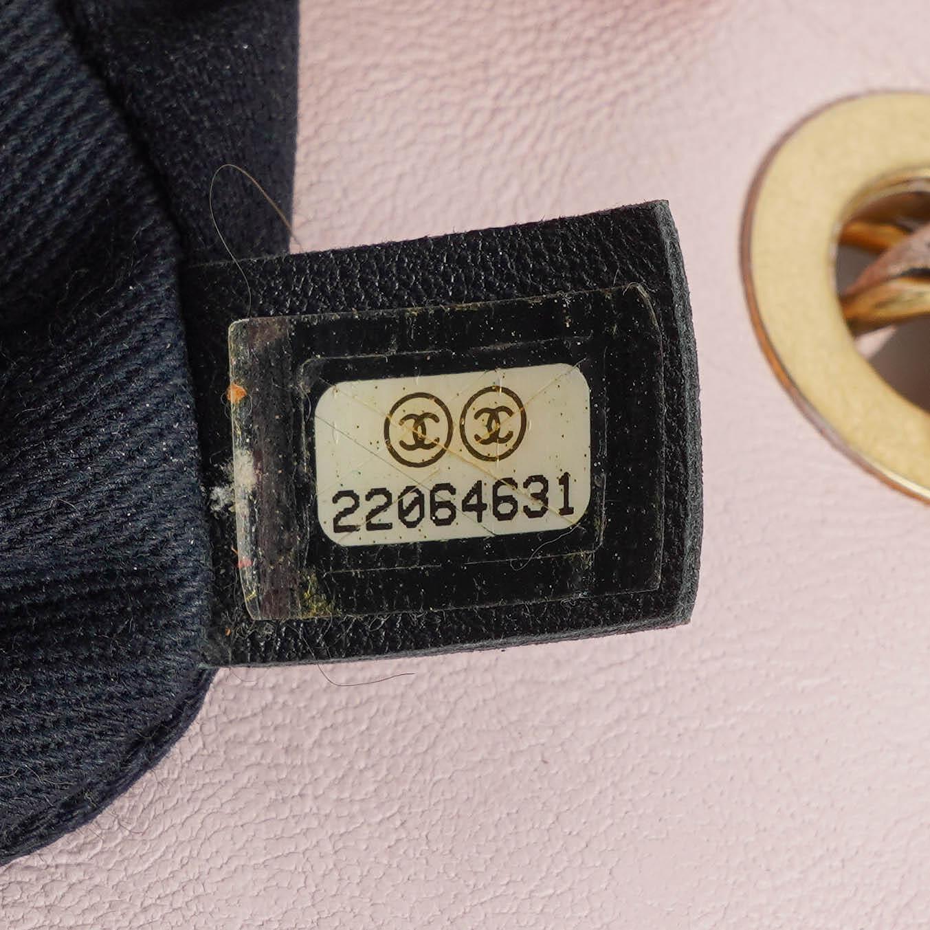 Chanel Chevron Leather Small Classic Flap Bag