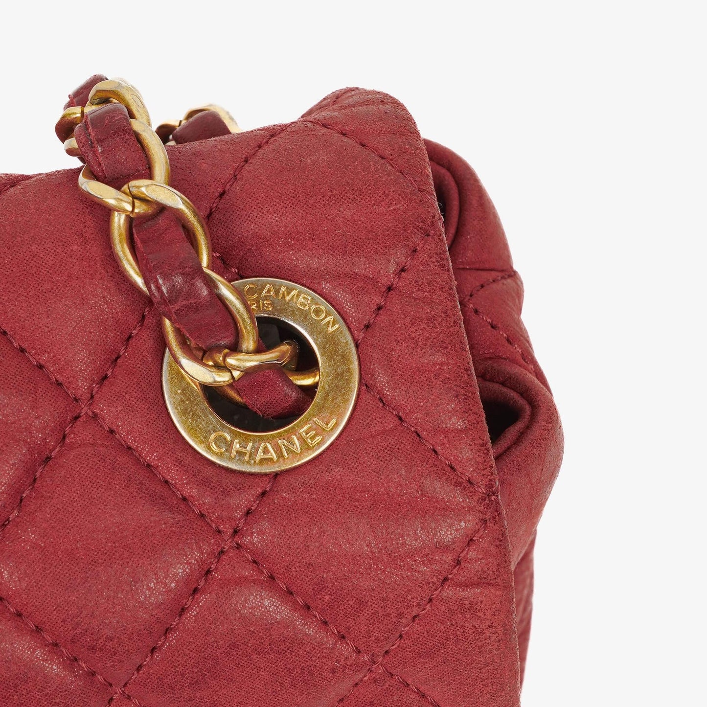 Chanel Chic Single Flap Bag Quilted Iridescent Calfskin With Gold-Tone Hardware