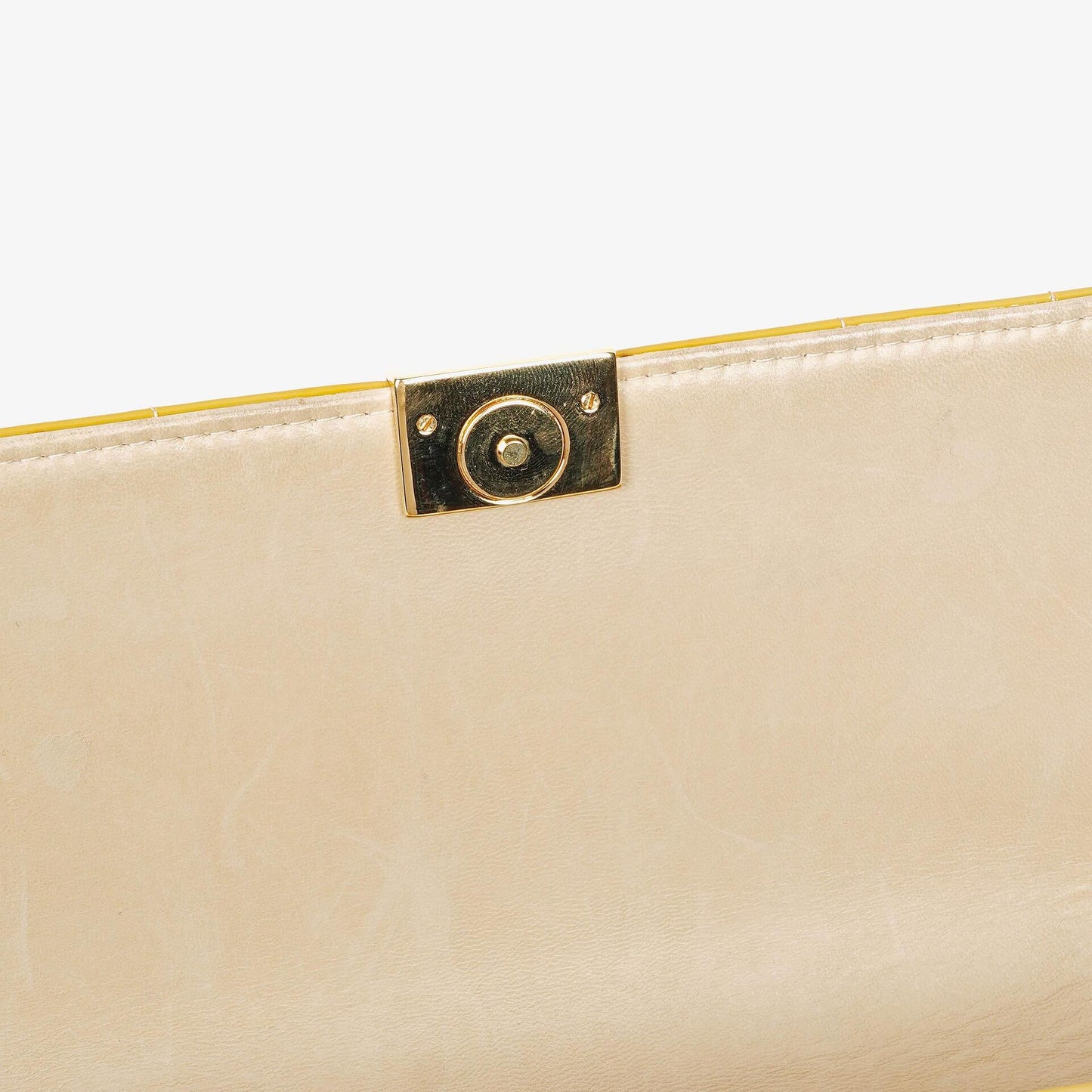 Chanel Chocolate Bar East West Patent Leather Shoulder Bag