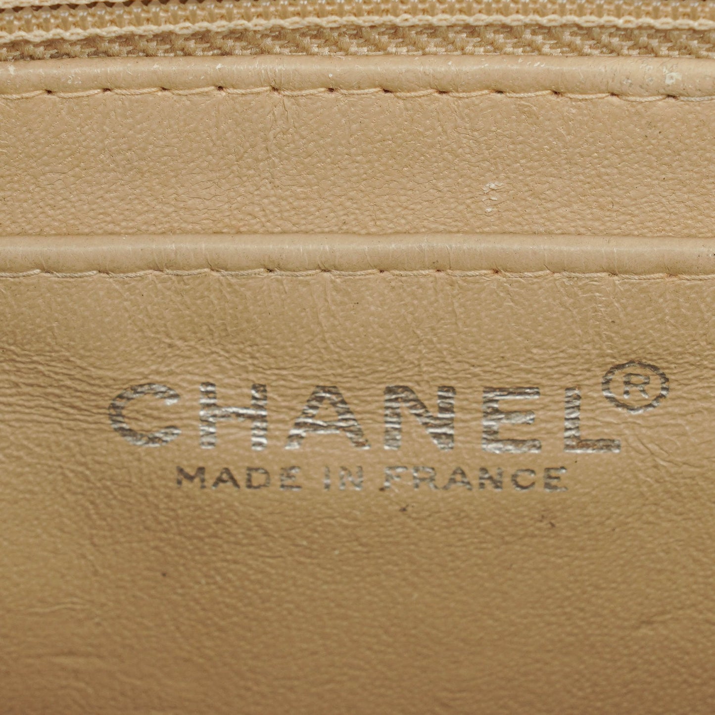 Chanel Chocolate Bar Lambskin And Patent Leather Single Flap Bag