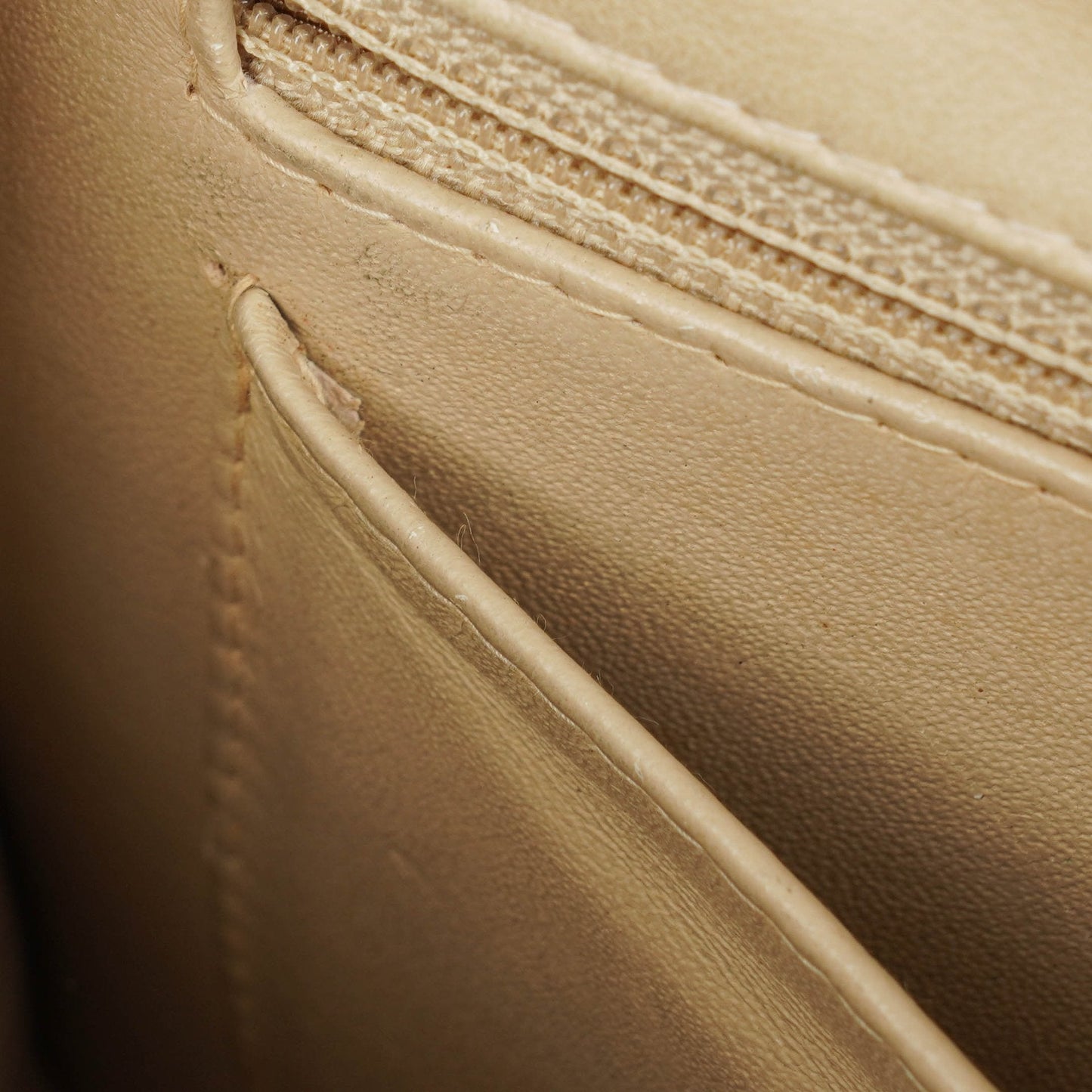 Chanel Chocolate Bar Lambskin And Patent Leather Single Flap Bag