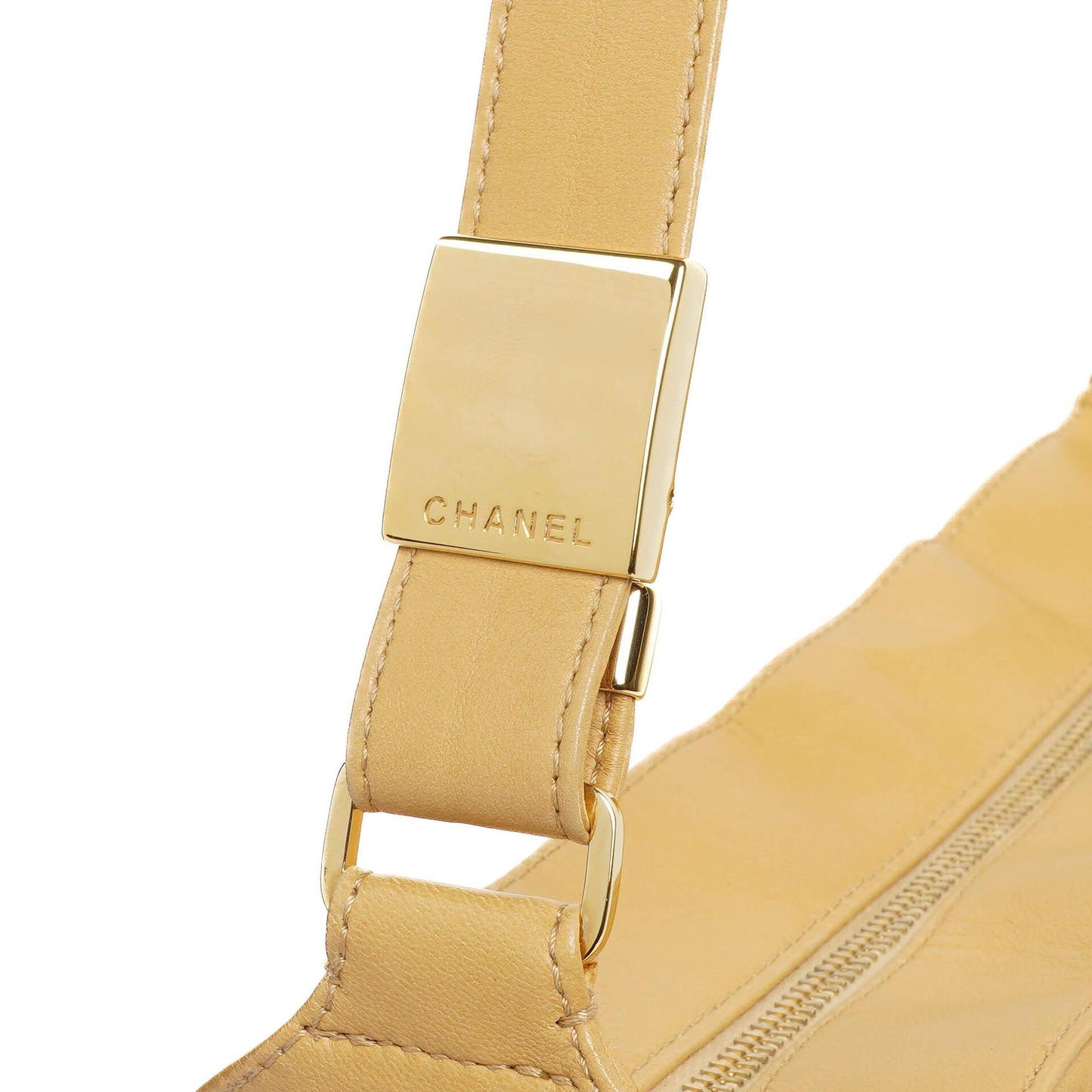 Chanel Chocolate Bar Lambskin Shoulder Bag