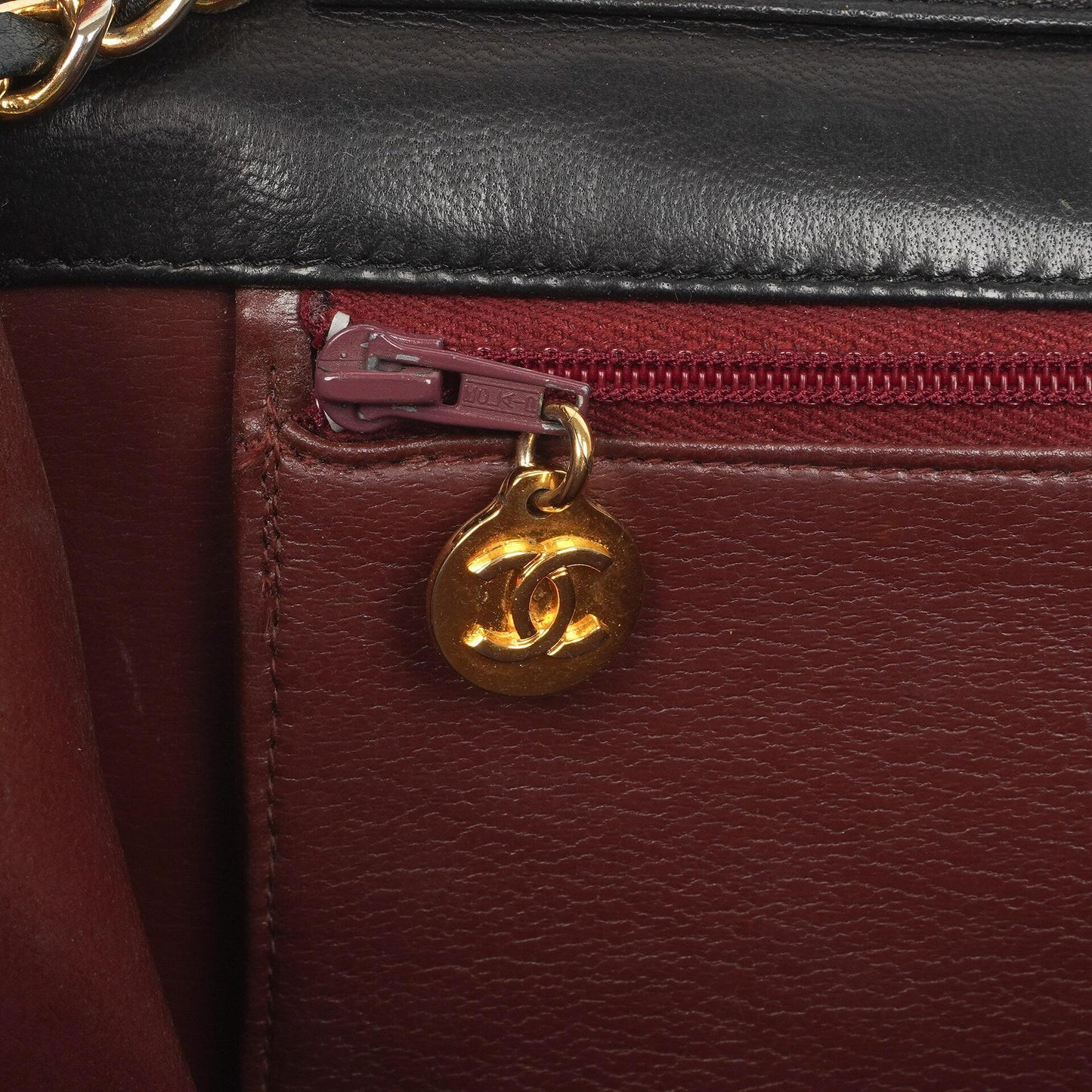 Chanel Classic Black Quilted Lambskin Full Flap Bag With 24K Gold-Plated Hardware