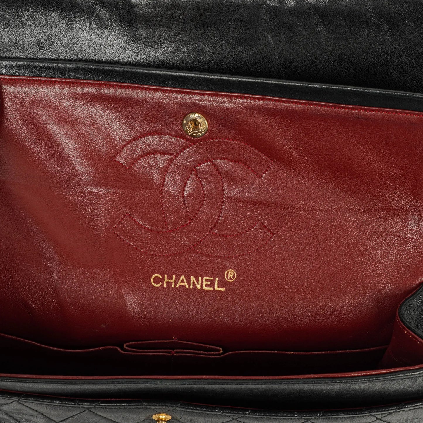 Chanel Classic Double Flap Bag Quilted Lambskin With 24K Gold-Plated Hardware