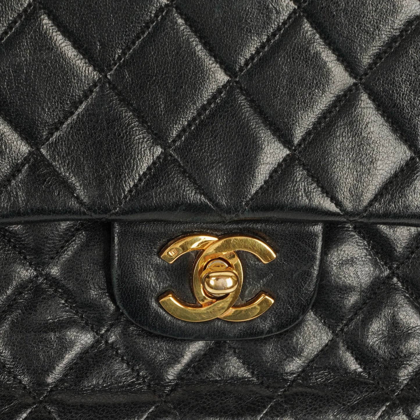 Chanel Classic Double Flap Bag Quilted Lambskin With 24K Gold-Plated Hardware