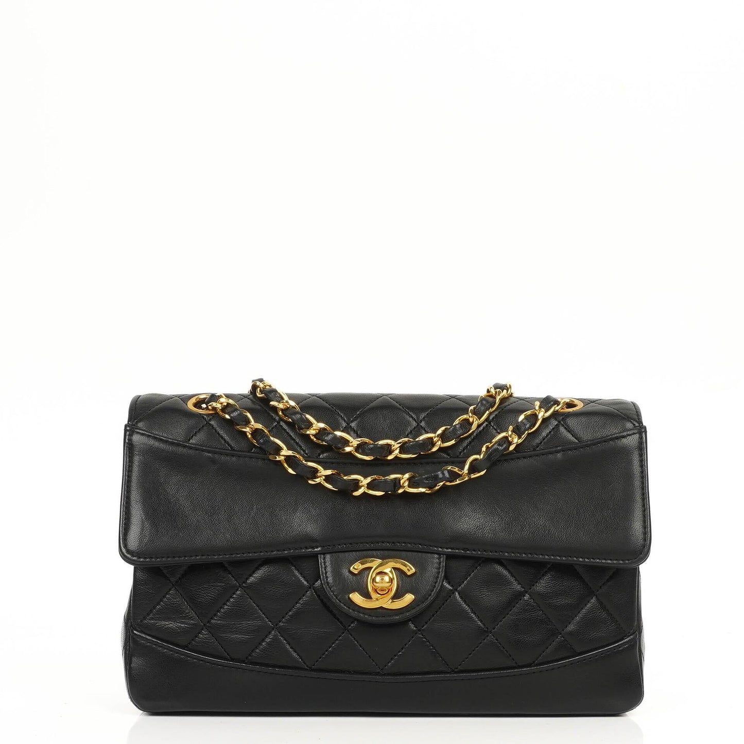 Chanel Classic Flap Bag Lambskin 24k Gold-Plated Hardware