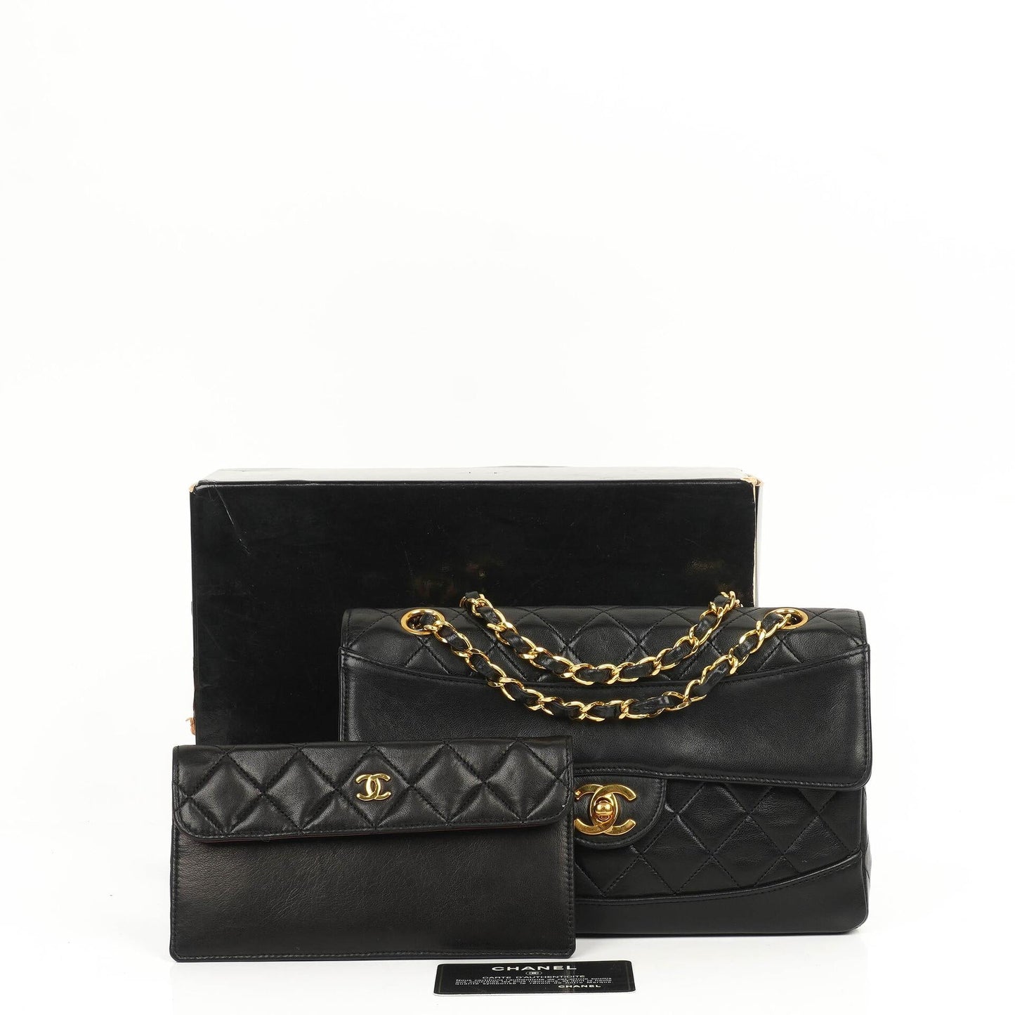 Chanel Classic Flap Bag Lambskin 24k Gold-Plated Hardware