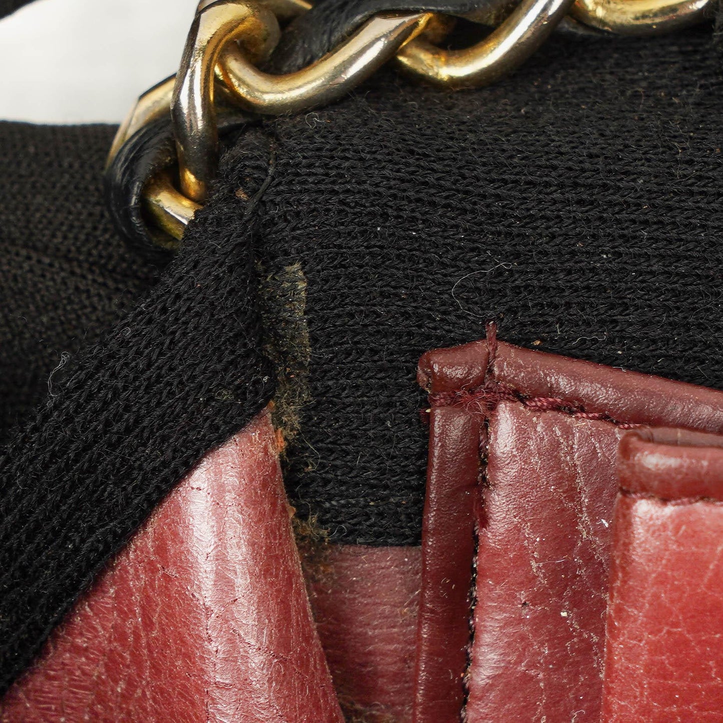 Chanel Classic Full Flap Bag Black Quilted Jersey And Leather 24K Gold-Plated Hardware