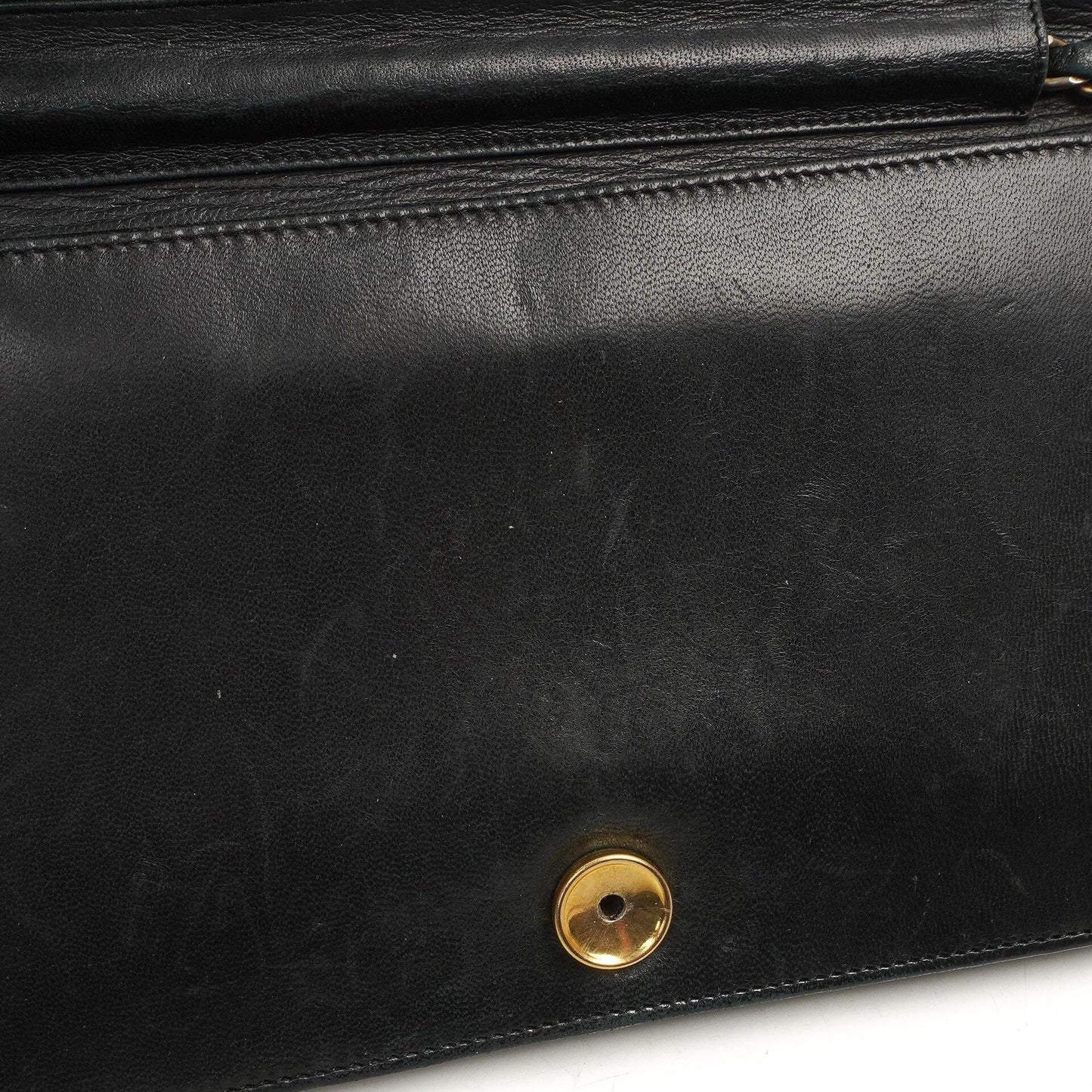 Chanel Classic Full Flap Bag Black Quilted Lambskin 24K Gold-Plated Hardware