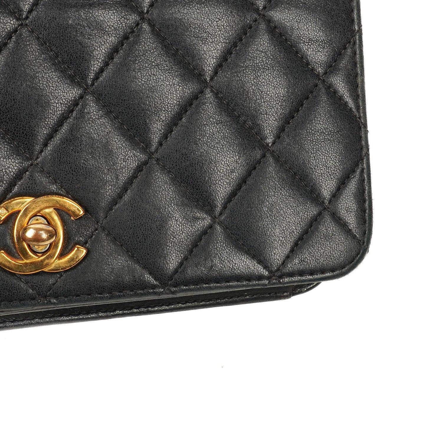Chanel Classic Full Flap Bag Black Quilted Lambskin