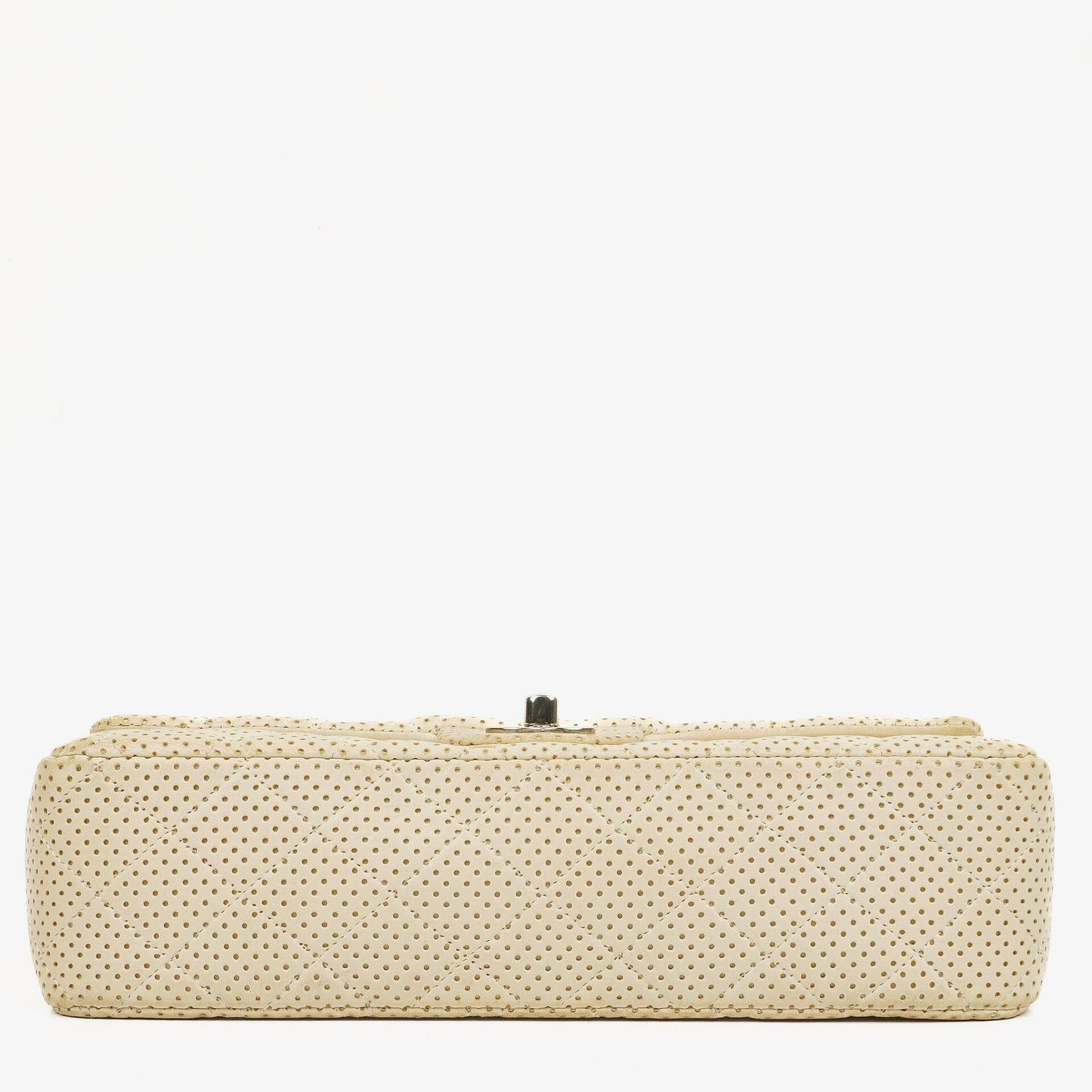 Chanel Classic Medium Perforated Quilted Lambskin Double Flap Bag