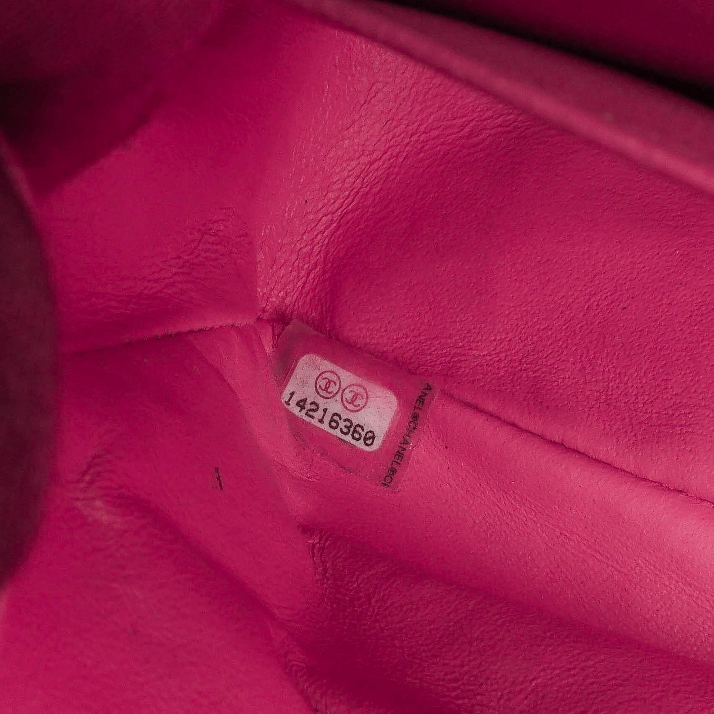 Chanel Classic Medium Pink Quilted Patent Leather Double Flap Bag With Silver Hardware