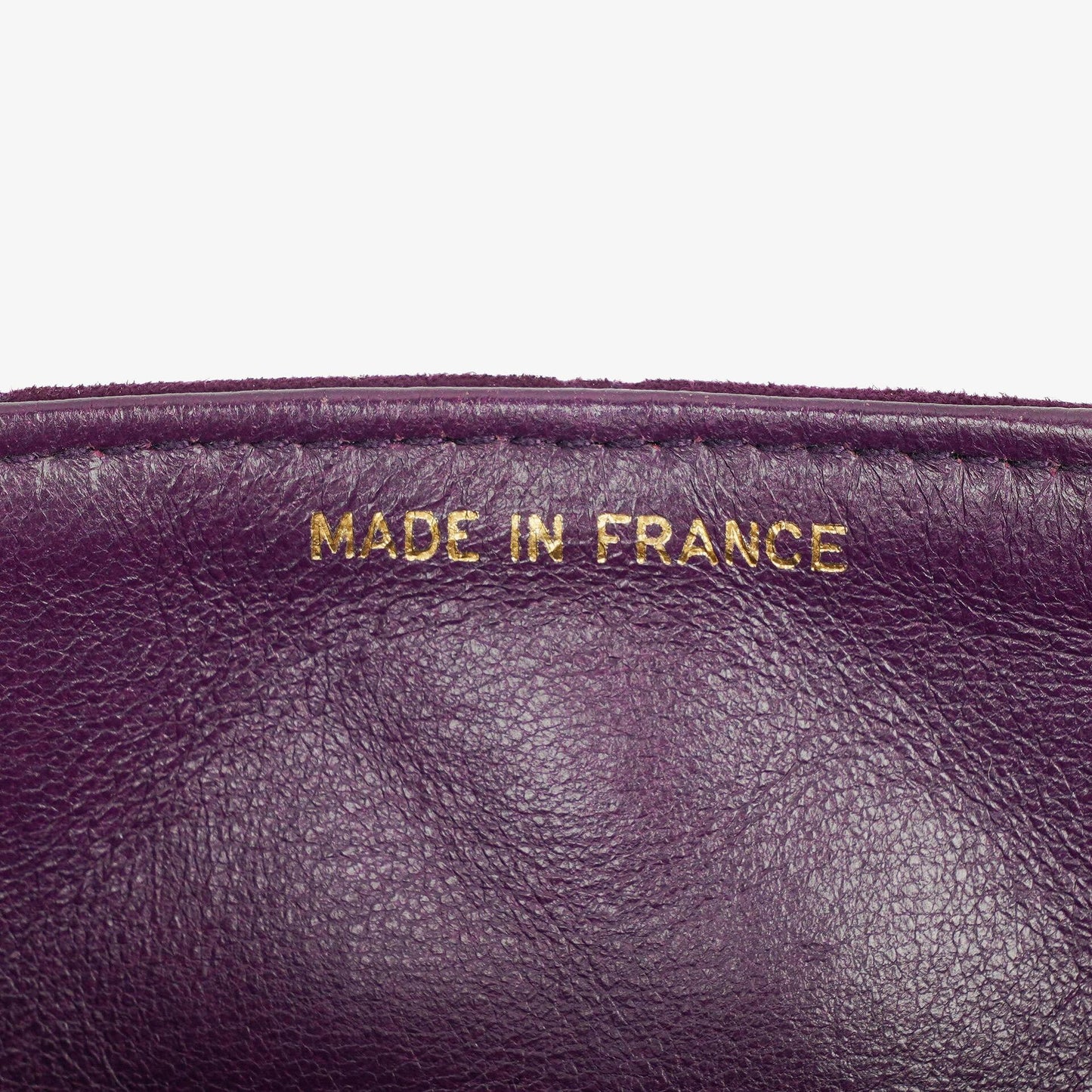 Chanel Classic Mini Diana Purple Suede Flap Bag 24K Gold-Plated Hardware