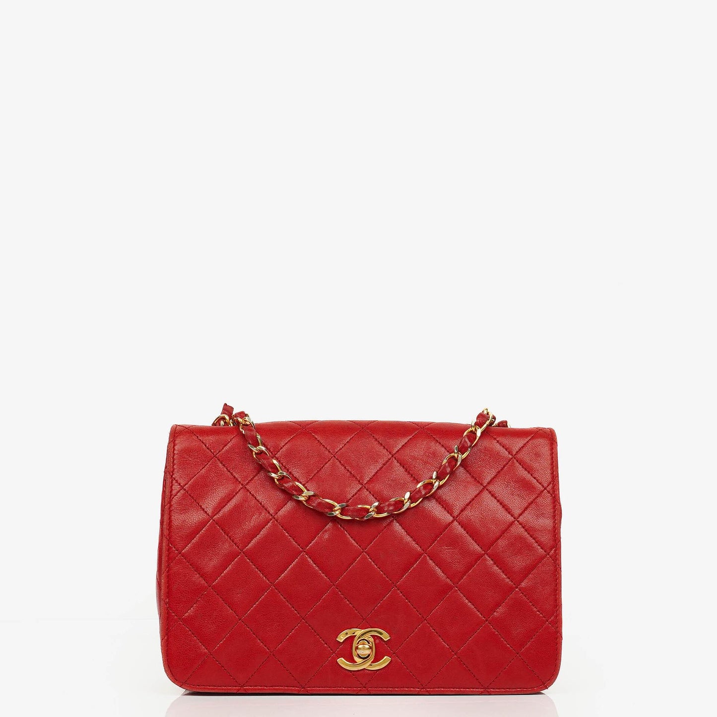 Chanel Classic Quilted Lambskin Full Flap With 24K Gold-Plated Hardware