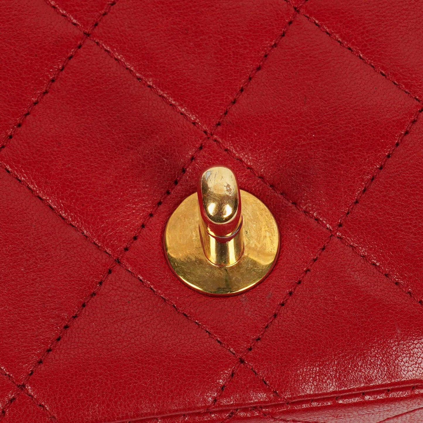 Chanel Classic Quilted Lambskin Full Flap With 24K Gold-Plated Hardware
