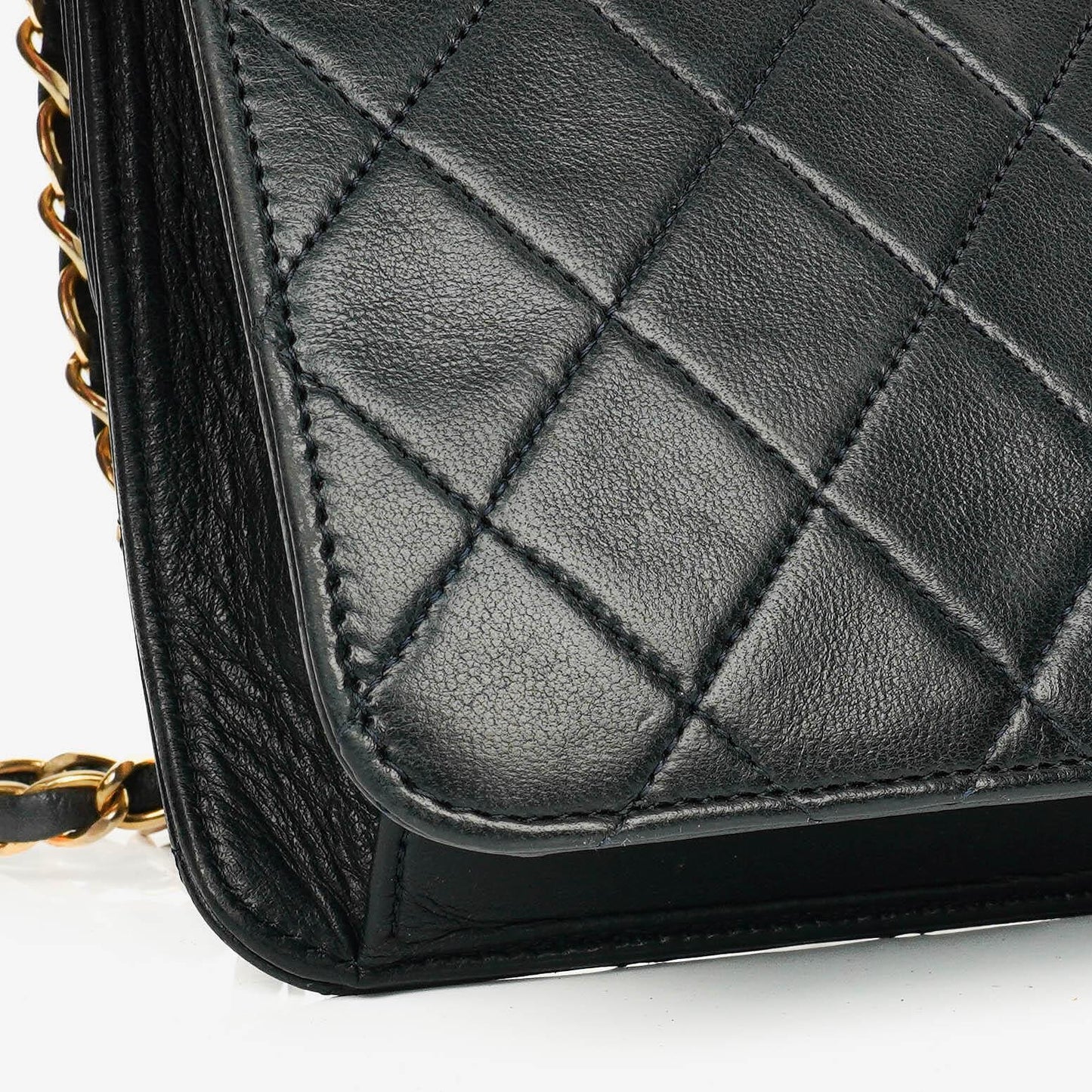Chanel Classic Single Flap Bag Black Quilted Lambskin With 24K Gold-Plated Hardware