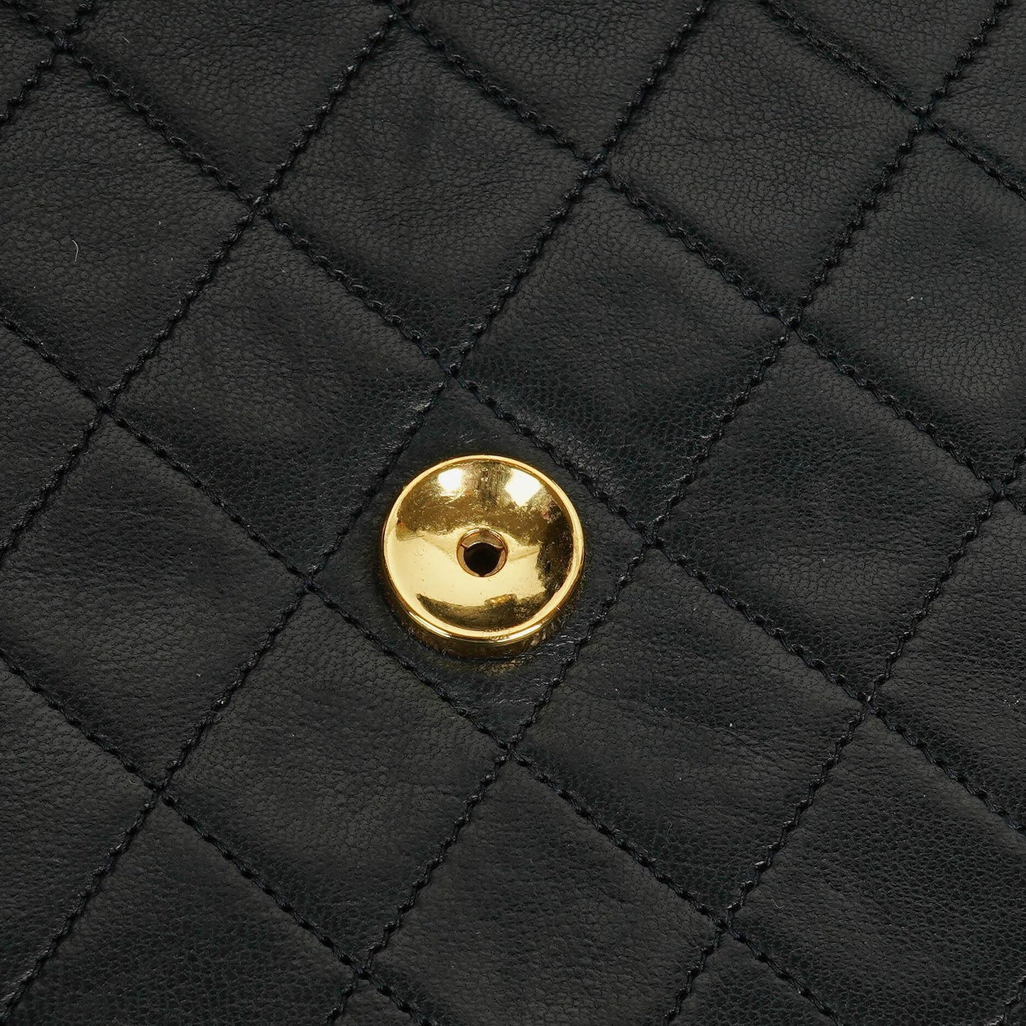 Chanel Classic Single Flap Bag Black Quilted Lambskin With 24K Gold-Plated Hardware