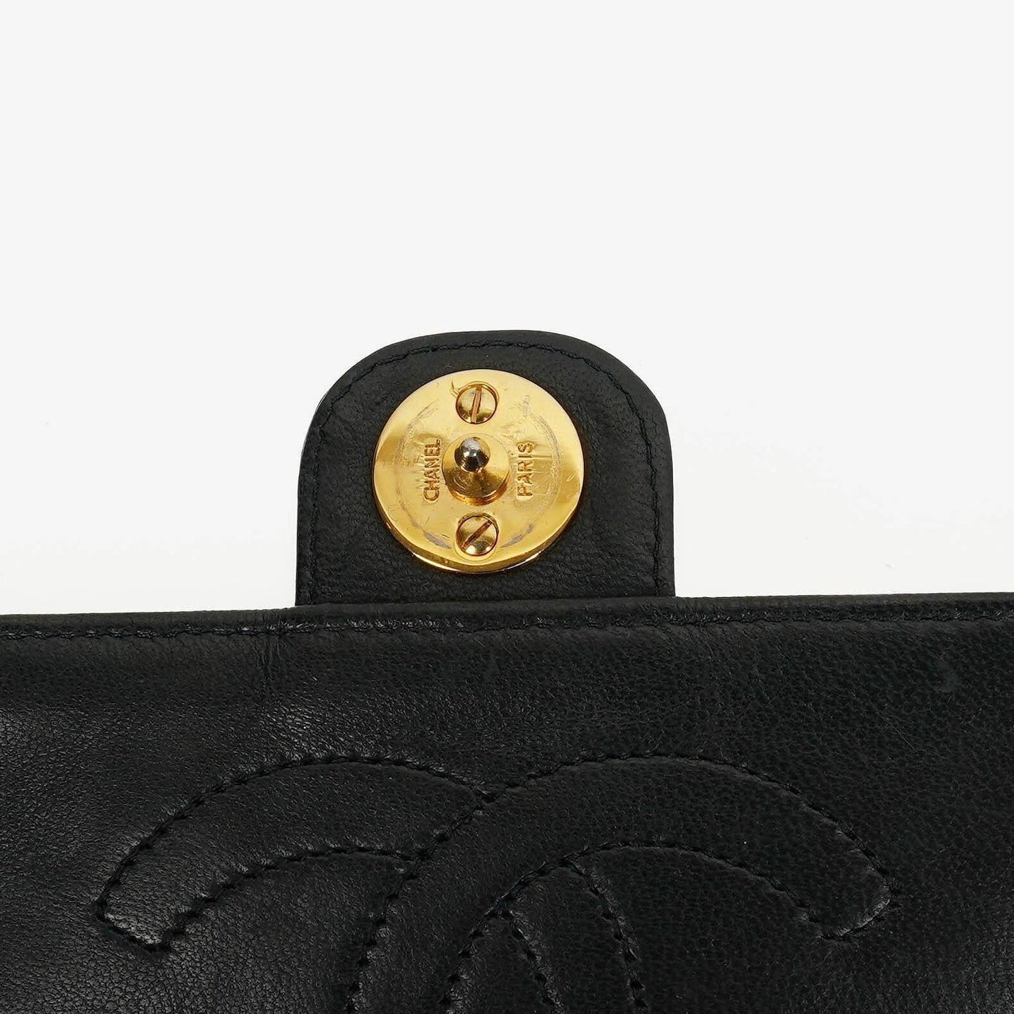 Chanel Classic Single Flap Bag Black Quilted Lambskin With 24K Gold-Plated Hardware