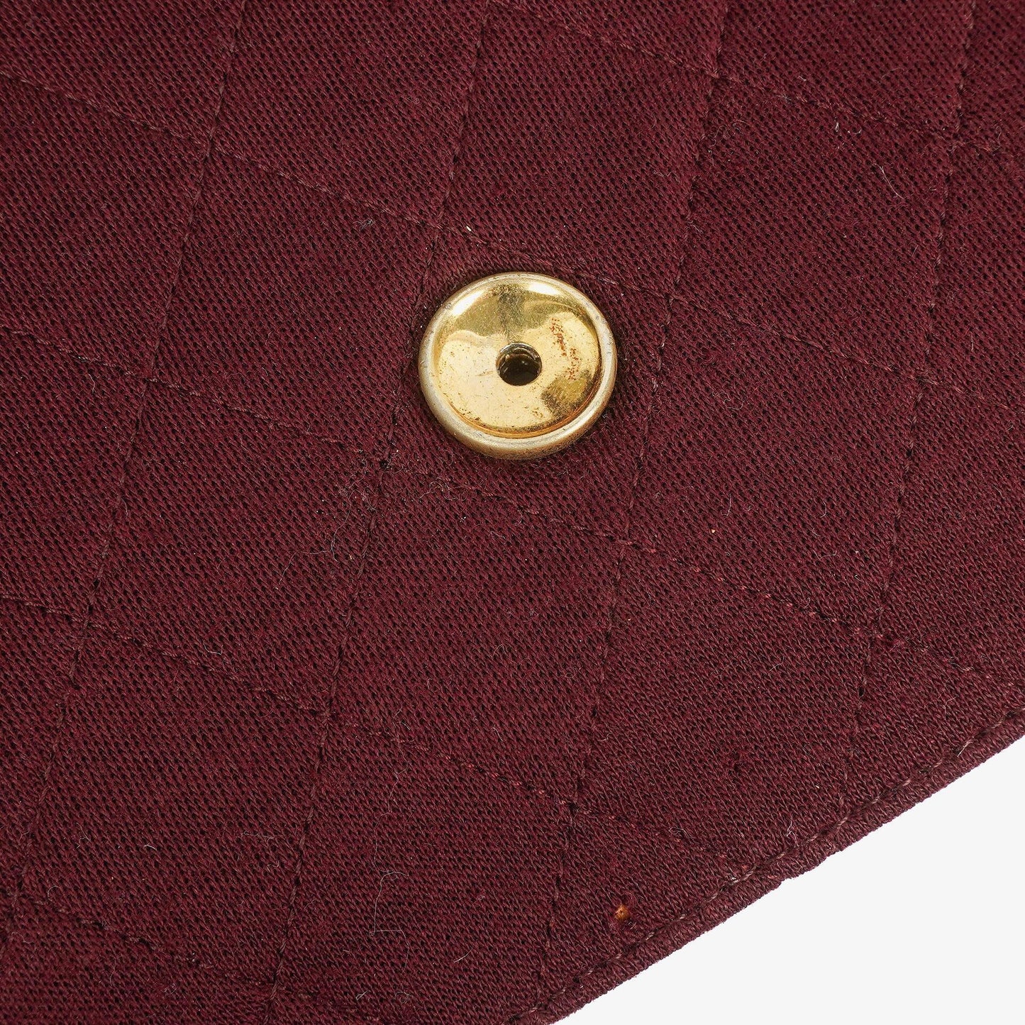 Chanel Classic Single Flap Bag Burgundy Quilted Jersey And Leather 24K Gold-Plated Hardware