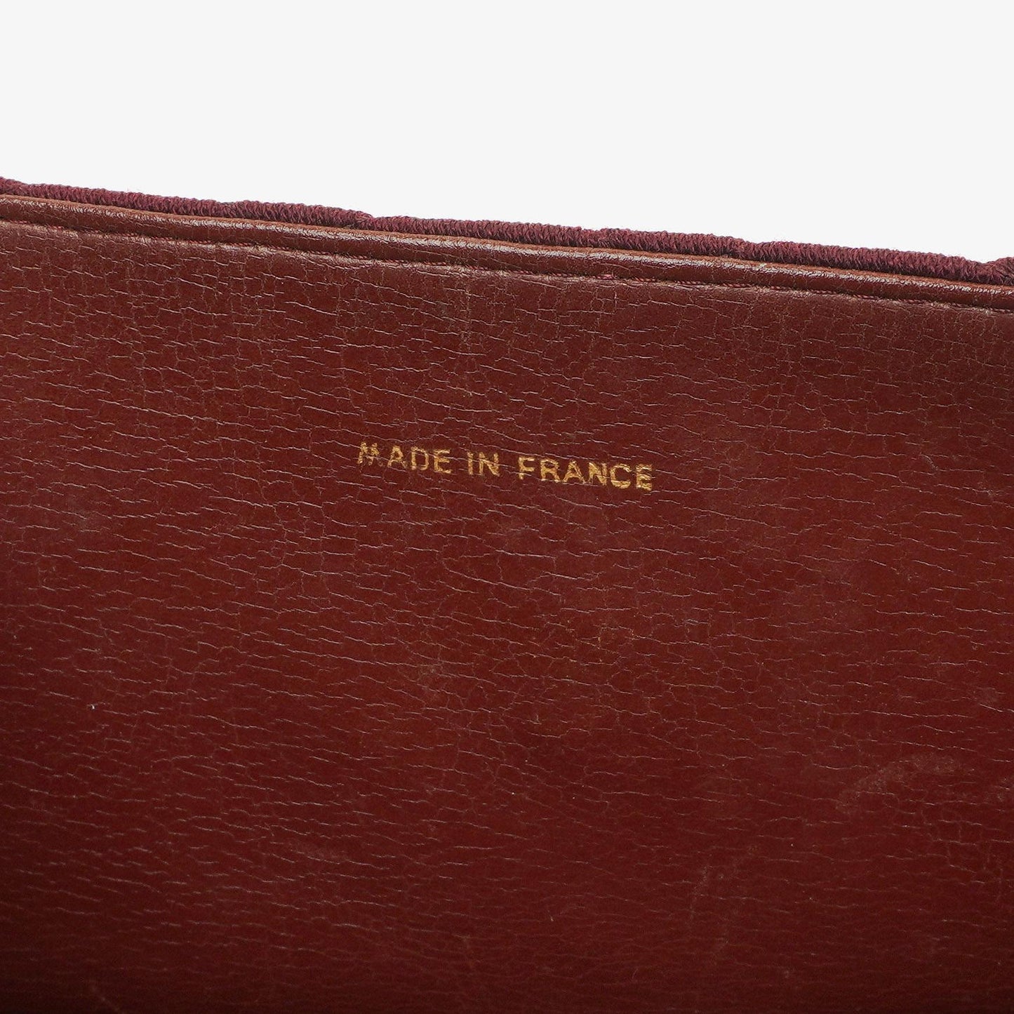 Chanel Classic Single Flap Bag Burgundy Quilted Jersey And Leather 24K Gold-Plated Hardware