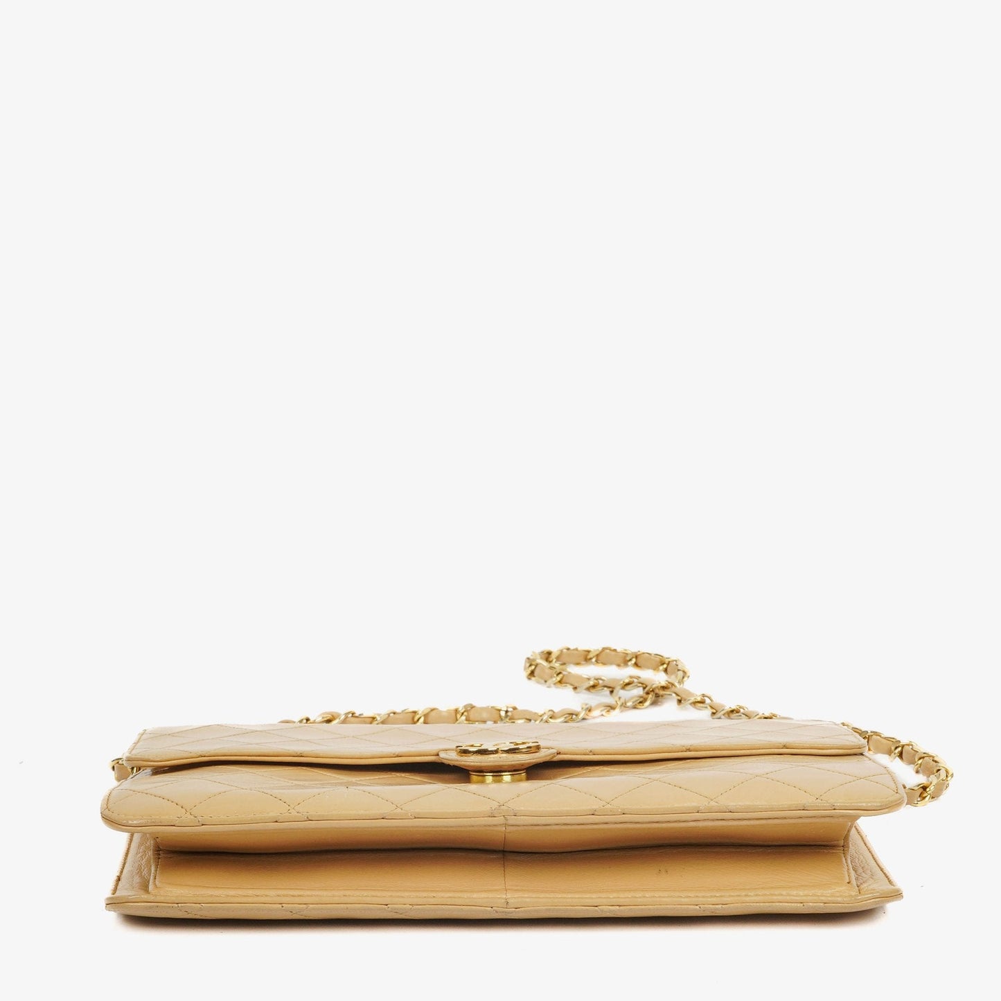 Chanel Classic Single Flap Bag Quilted Lambskin With 24K Gold-Plated Hardware