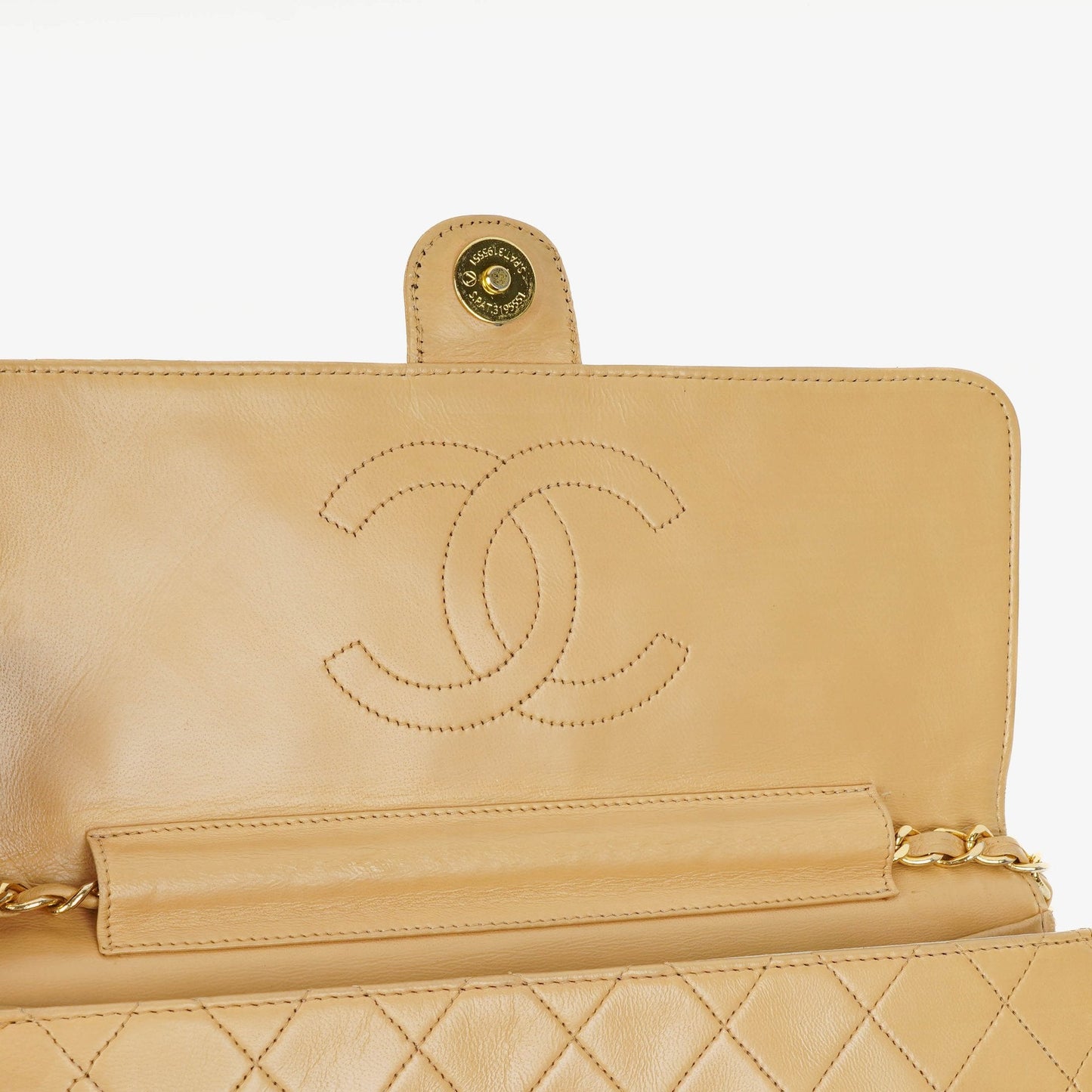 Chanel Classic Single Flap Bag Quilted Lambskin With 24K Gold-Plated Hardware