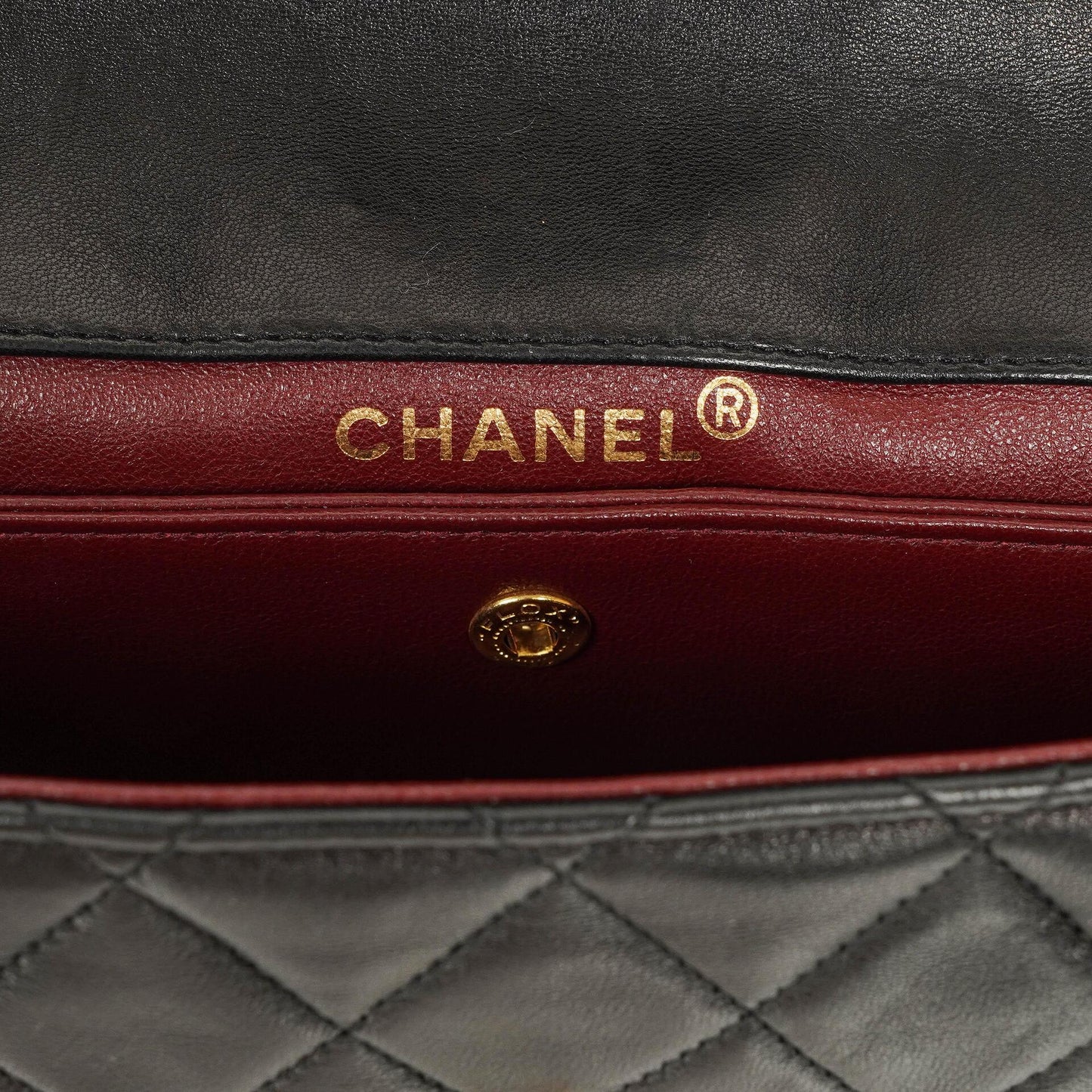 Chanel Classic Flap Bag Black Lambskin 24k Gold-Plated Hardware