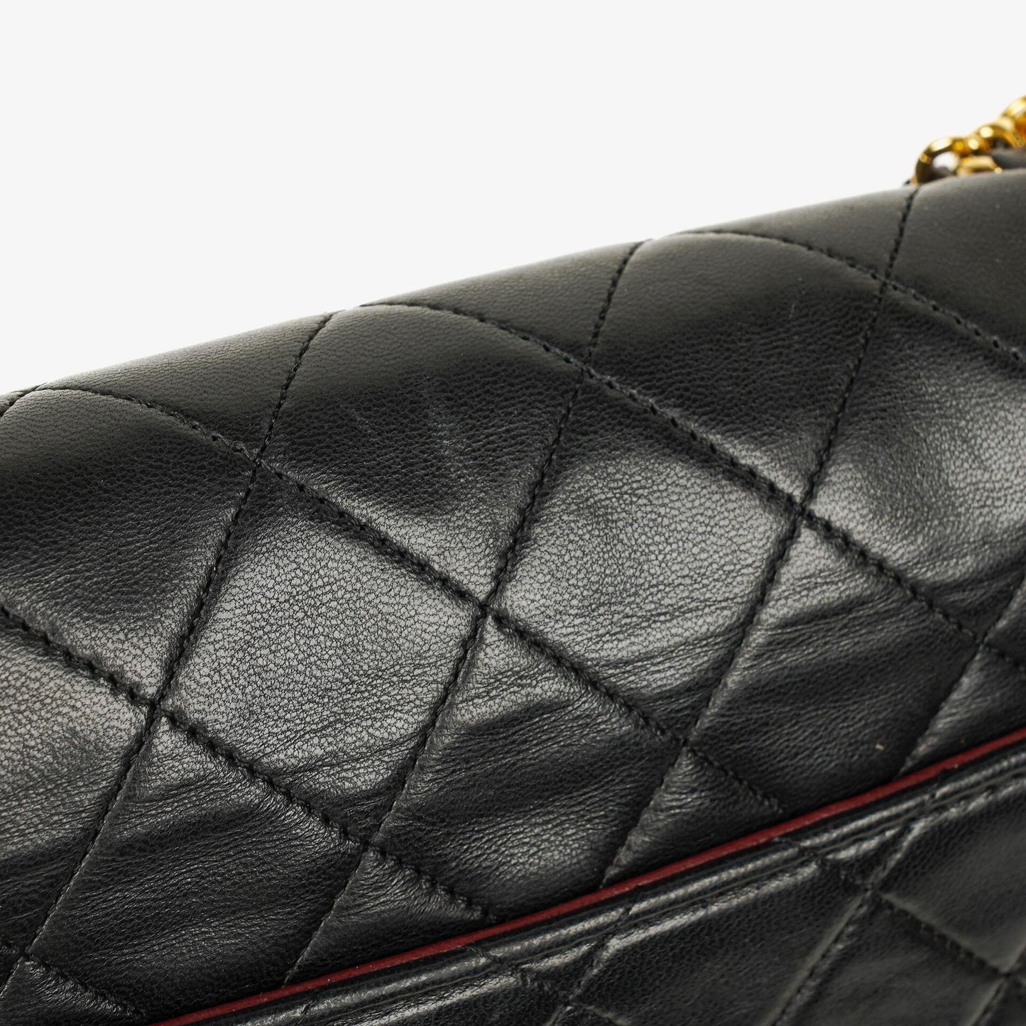 Chanel Classic Flap Bag Black Lambskin 24k Gold-Plated Hardware